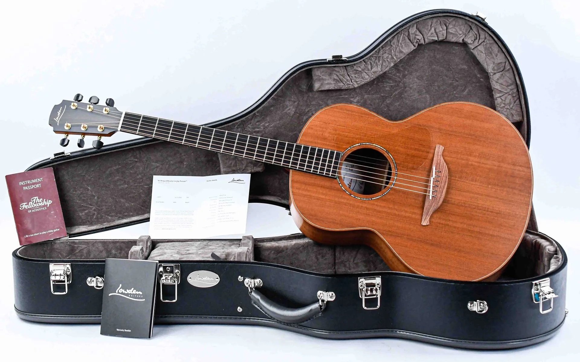 Lowden FM35 Koa Sinker Redwood - Image 3