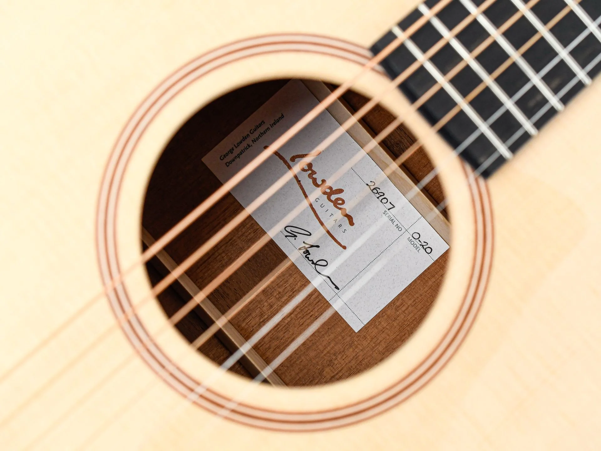 Lowden O20 Mahogany Sitka Spruce - Image 11