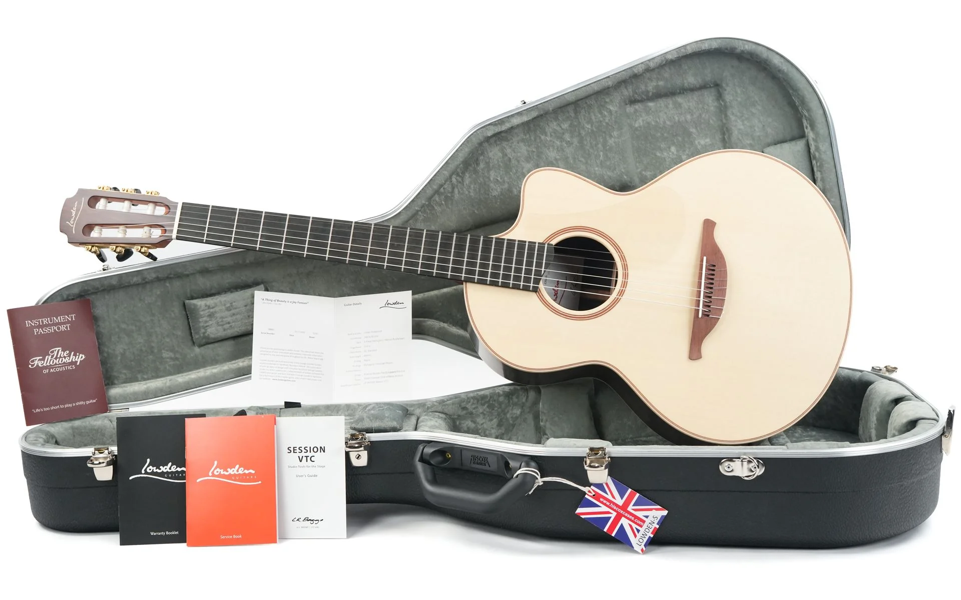 Lowden S32J Indian Rosewood Alpine Spruce - Image 3