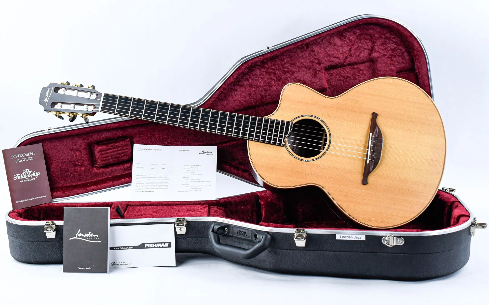 Lowden S35J Brazilian Rosewood Alpine Spruce 2014 - Image 3