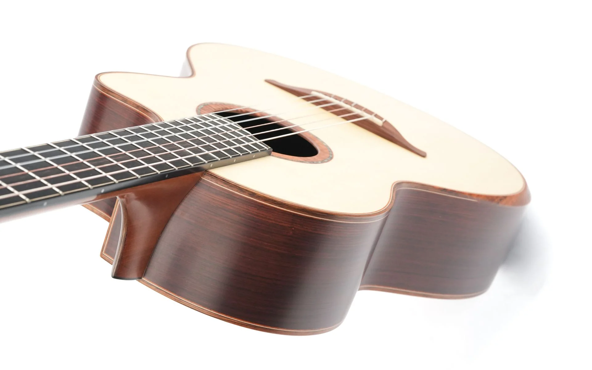 Lowden S50J Jazz Nylon Guatemalan Rosewood Alpine Spruce 2021 - Image 10