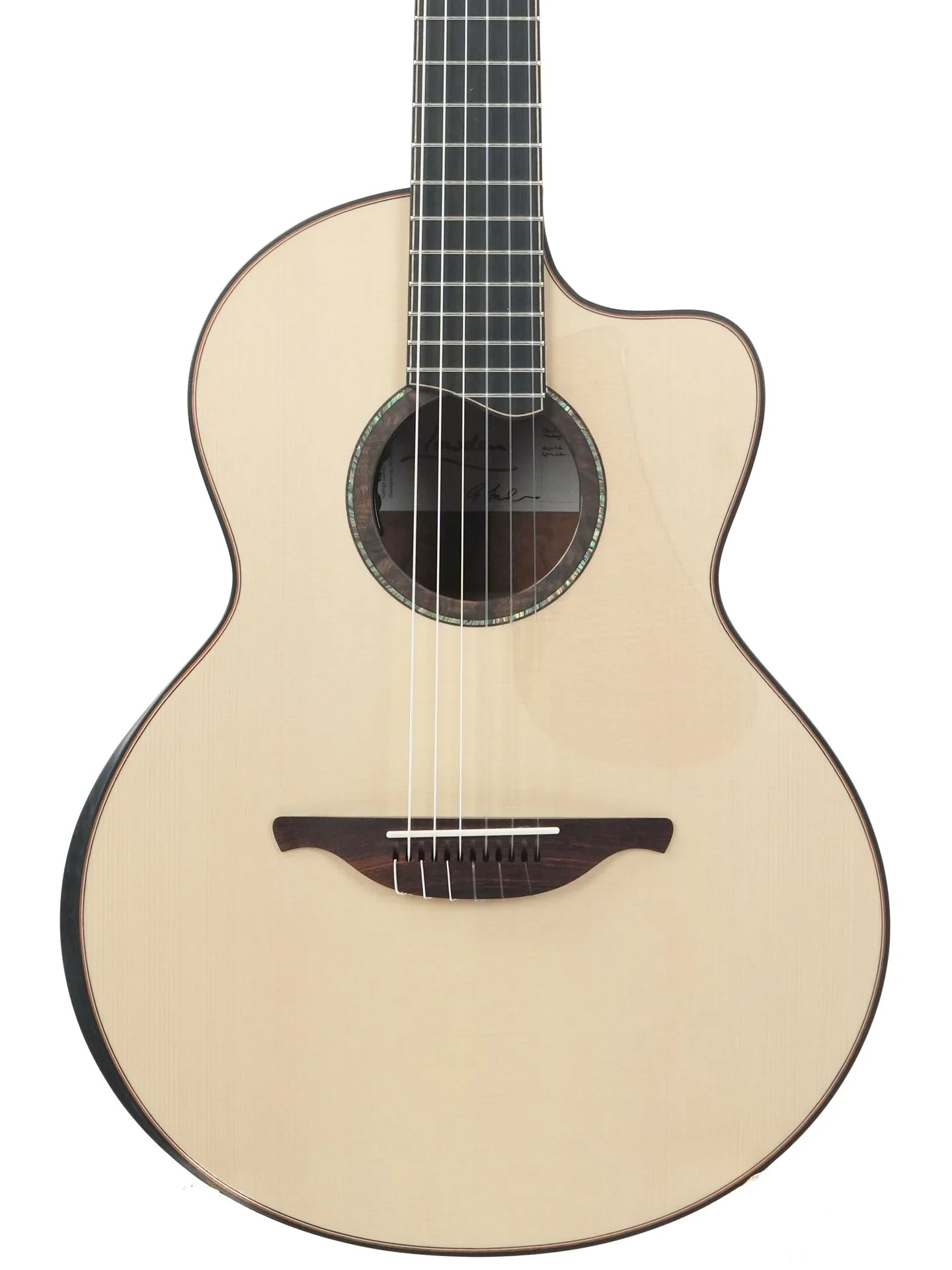 Lowden S50J Mastergrade Quilted Mahogany Alpine Spruce - Image 5