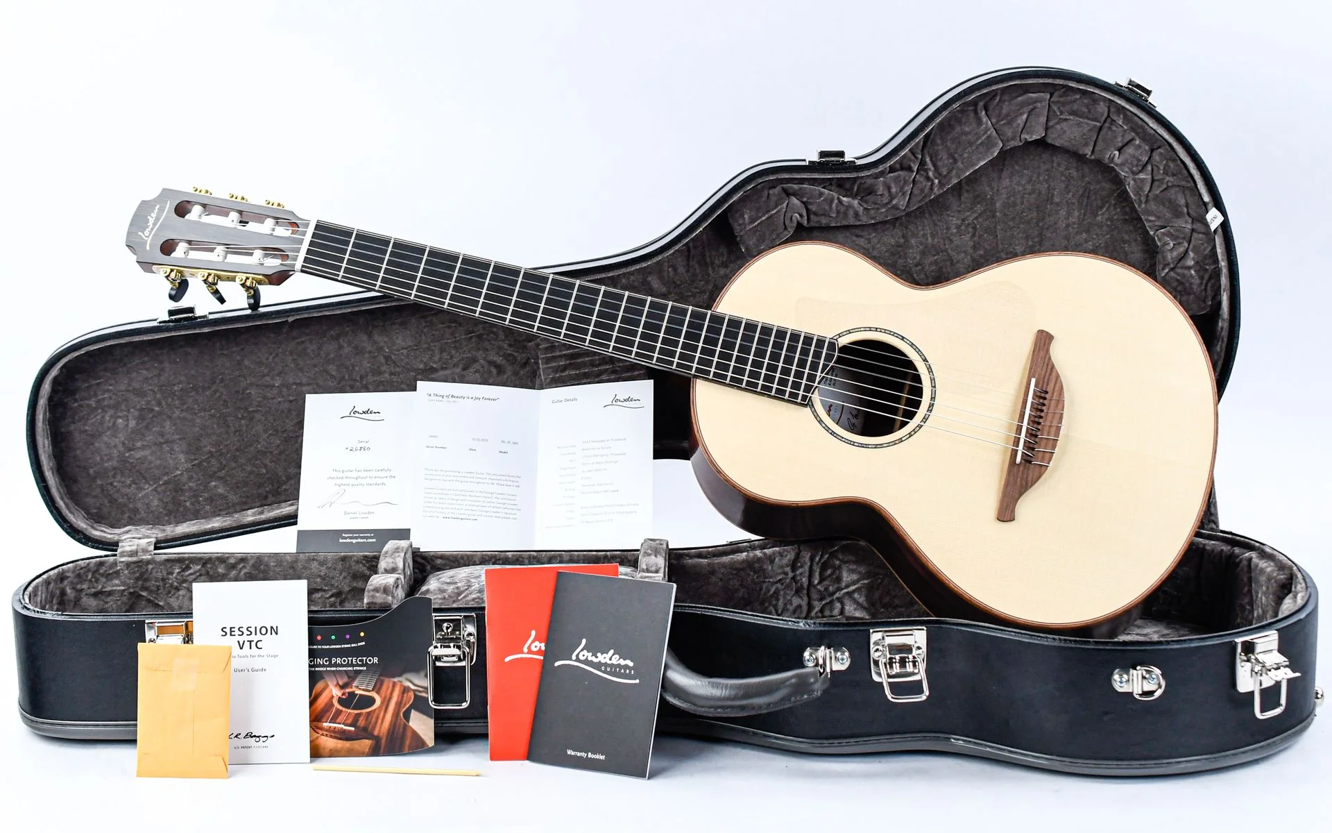 Lowden WL35J Jazz Madagascar Rosewood Alpine Spruce - Image 3