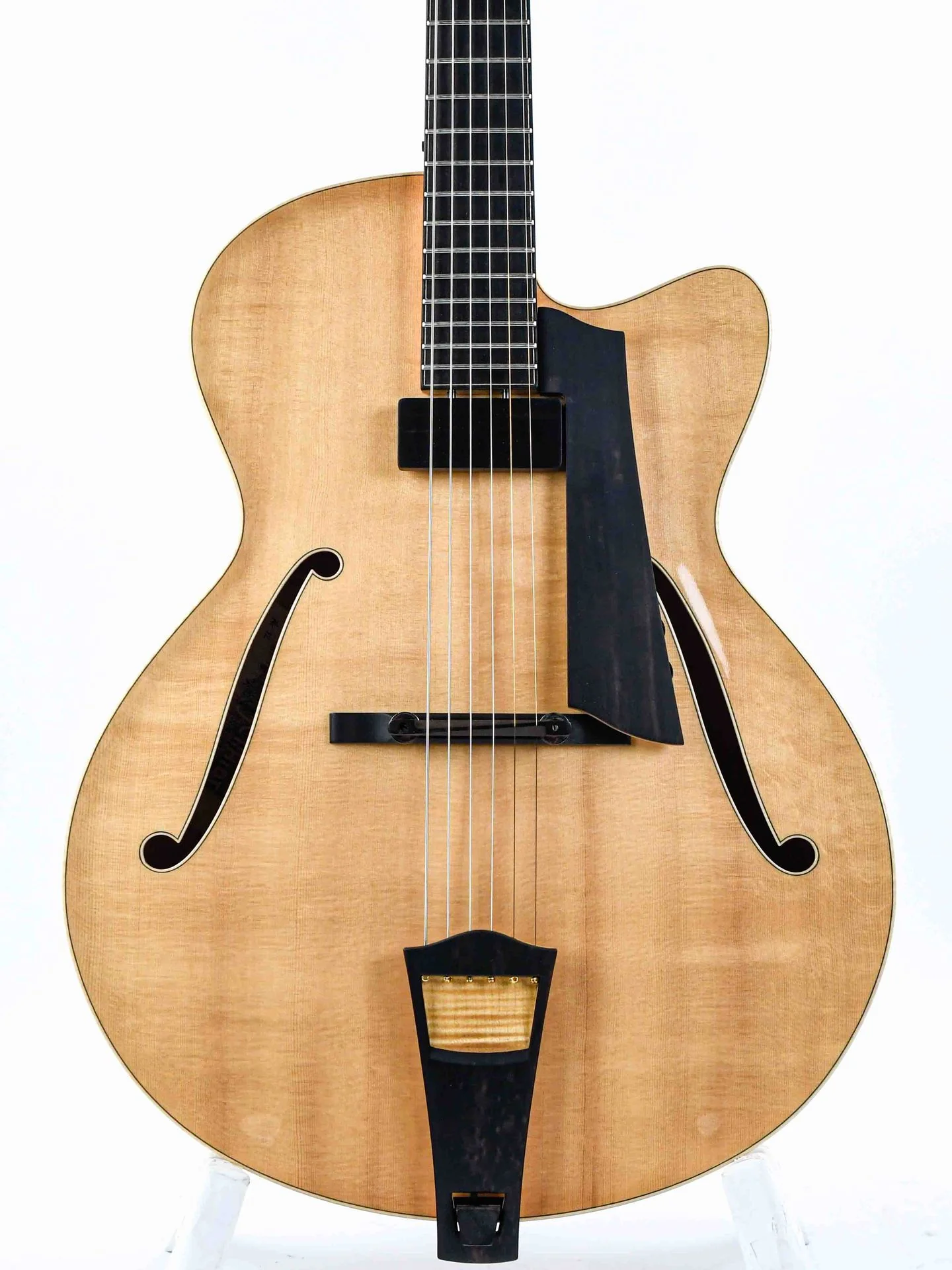 Lukas Schmidt Model 16.5 Archtop Natural - Image 5