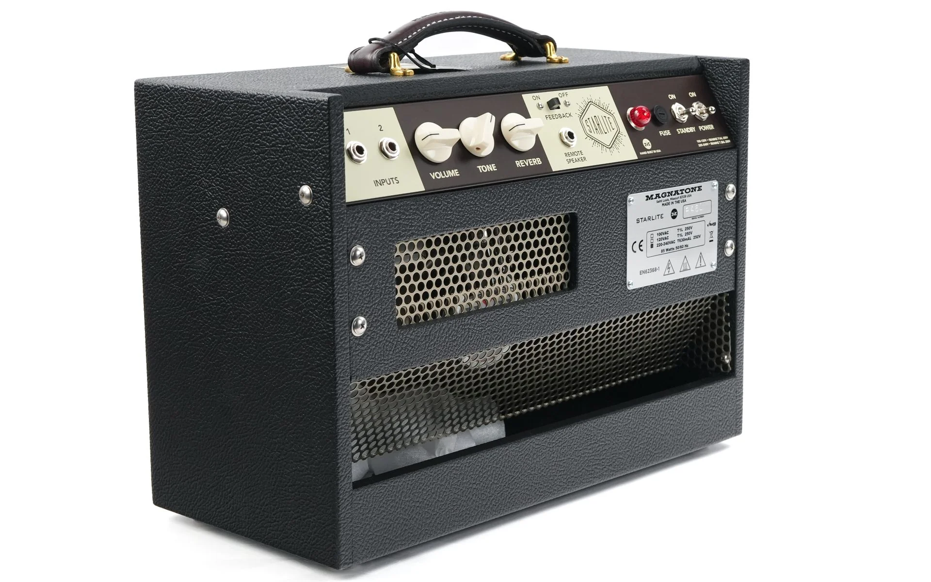 Magnatone Starlite Reverb 1x8 Combo Traditional Black - Image 5