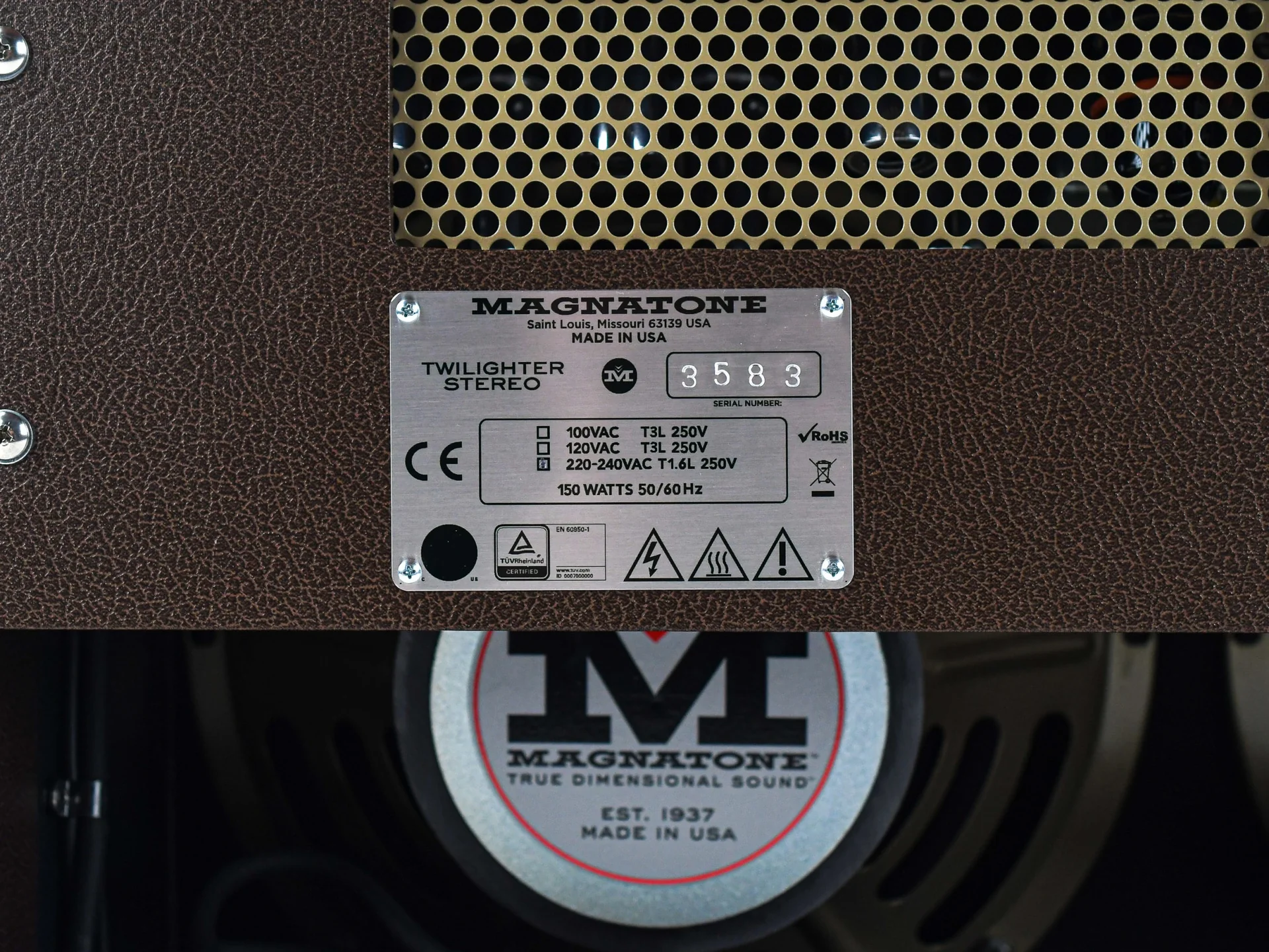 Magnatone Twilighter Stereo 2x12 Combo - Image 10