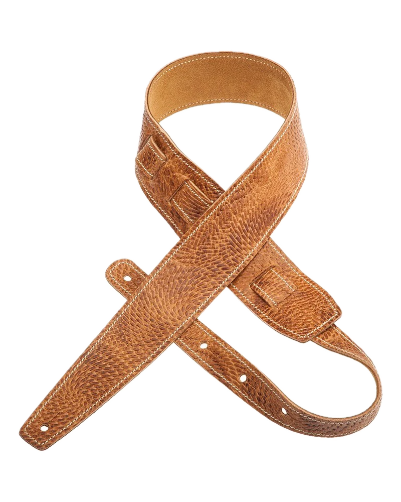 Magrabo Straps Holes HS Embossed Sw ivel Marrone 6 cm