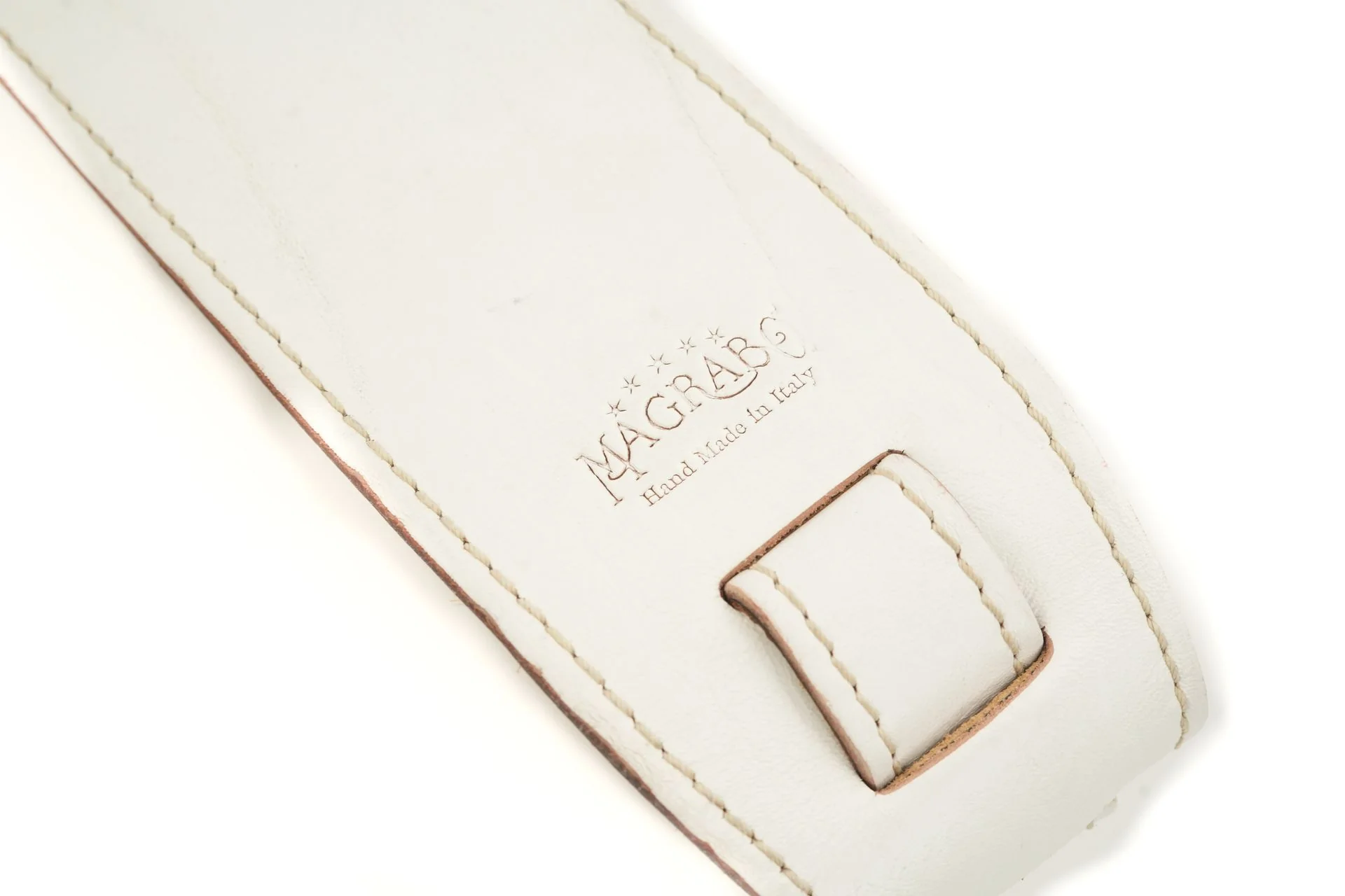 Magrabo Straps Holes HS Stone Washed Bianco 8 cm - Image 3