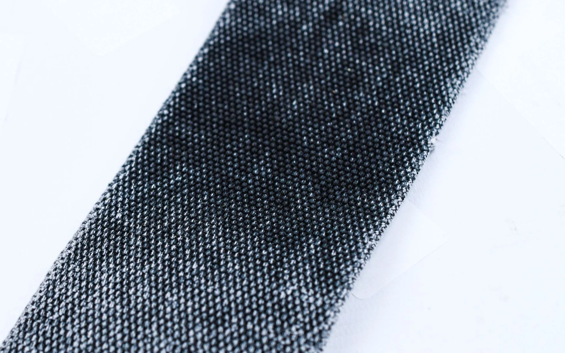 Magrabo Stripe SC Cotton Washed Black 8cm Core Black, Silver Recta Buckle - Image 3