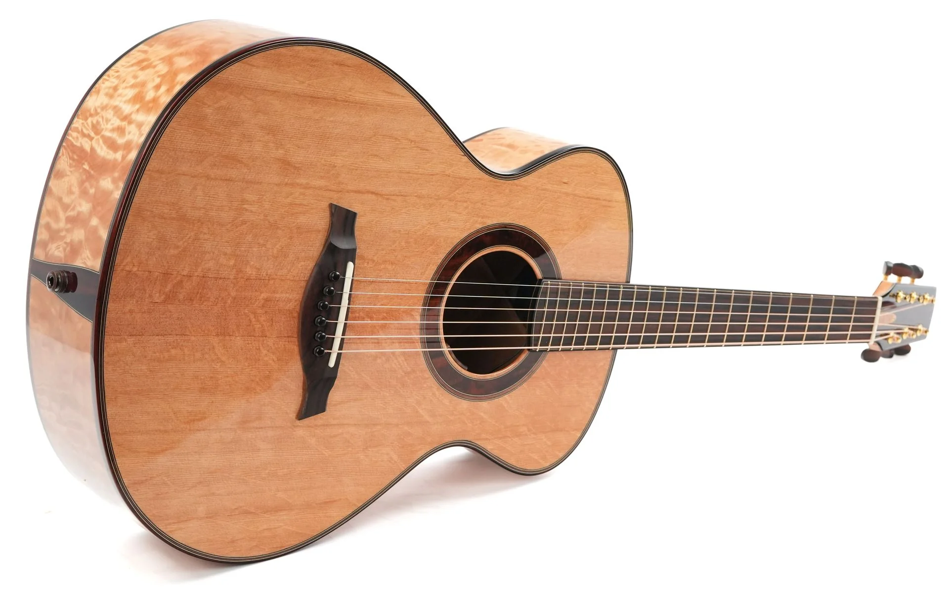 Mark Hatcher Greta Quilted Maple Bearclaw Spruce Lefty 2017 - Image 13