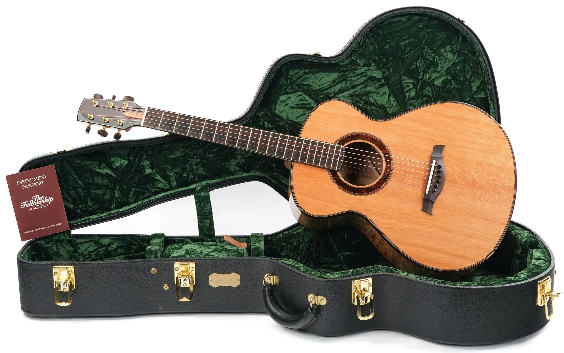 Mark Hatcher Greta Quilted Maple Bearclaw Spruce Lefty 2017 - Image 3