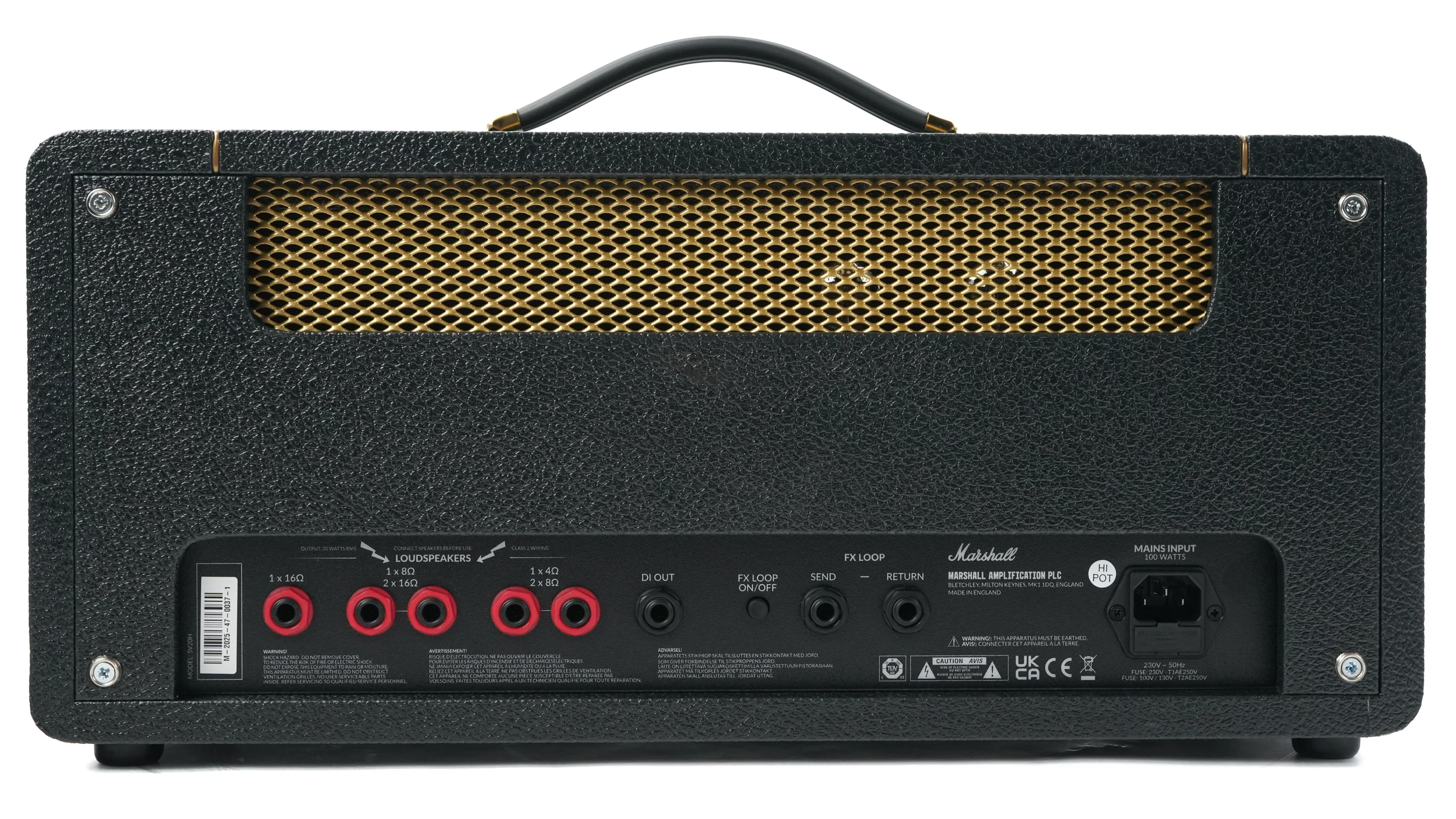 Marshall 20W Valve Head Plexi Super Lead 1959 - Image 5