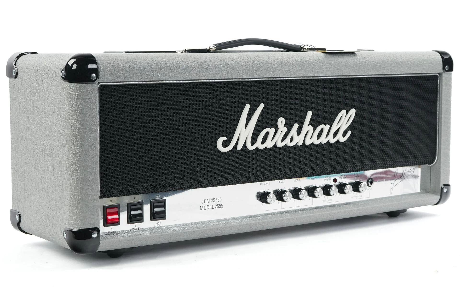 Marshall 2555X Silver Jubilee 100W Valve Head - Image 3