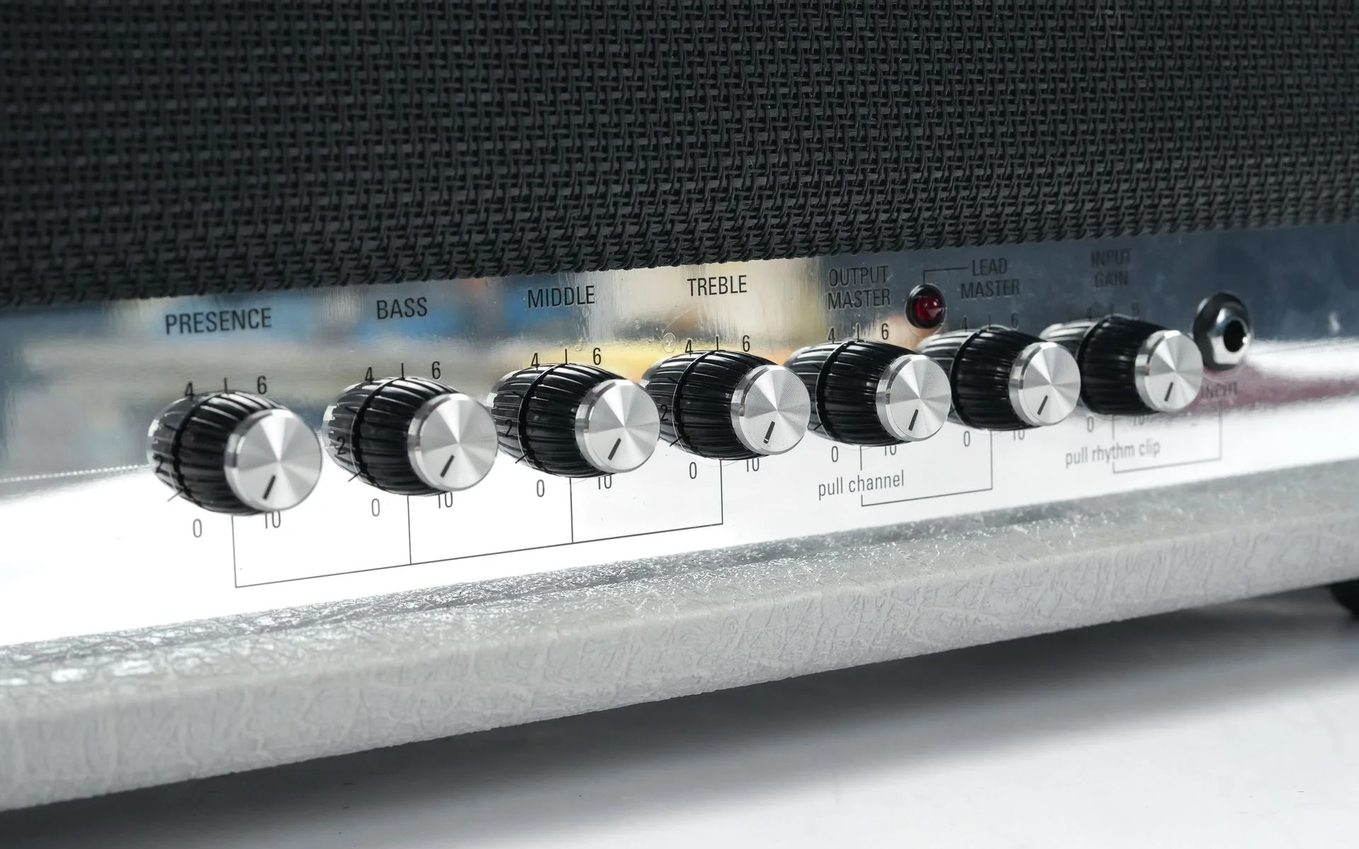 Marshall 2555X Silver Jubilee 100W Valve Head - Image 4