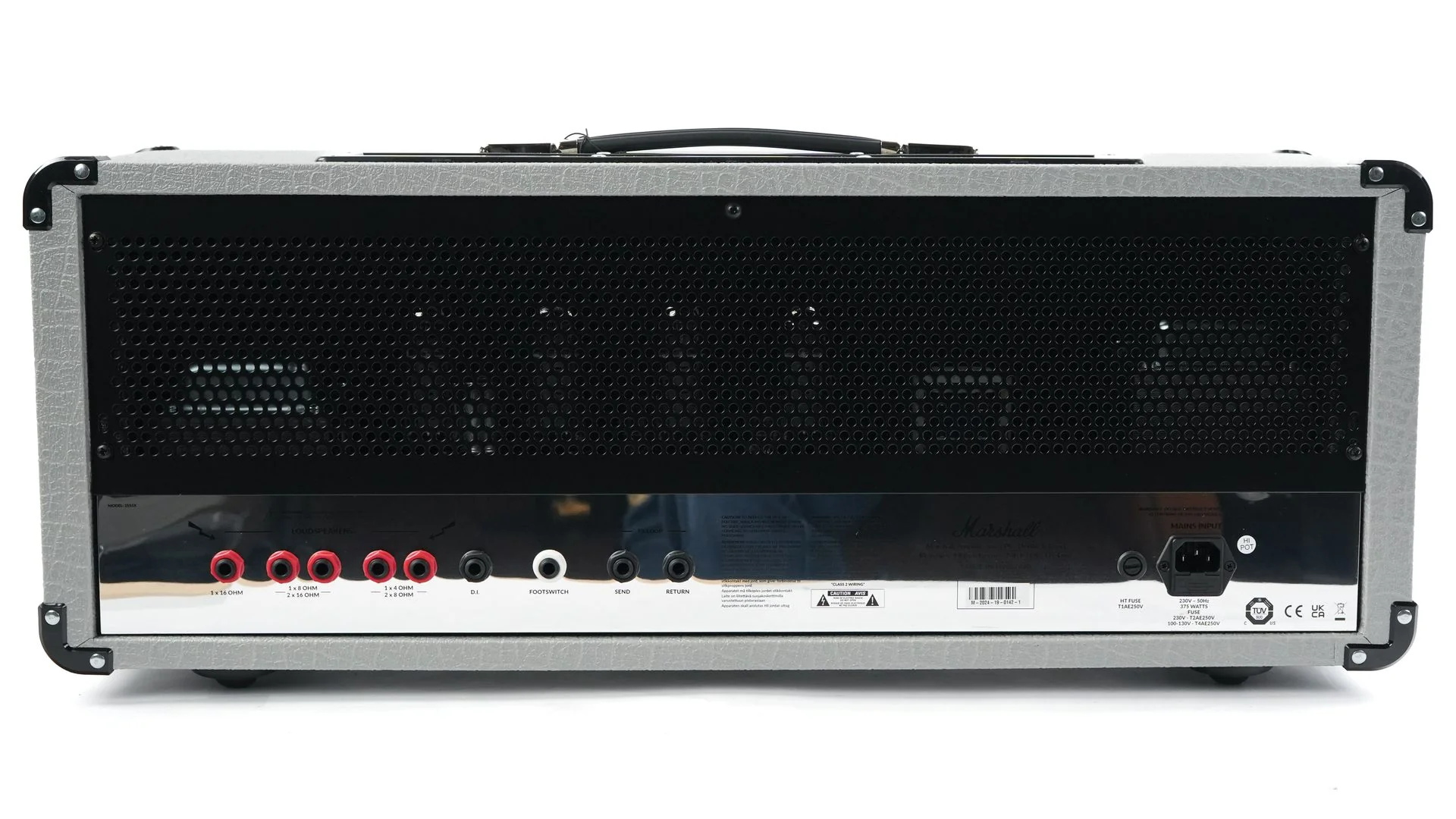 Marshall 2555X Silver Jubilee 100W Valve Head - Image 7