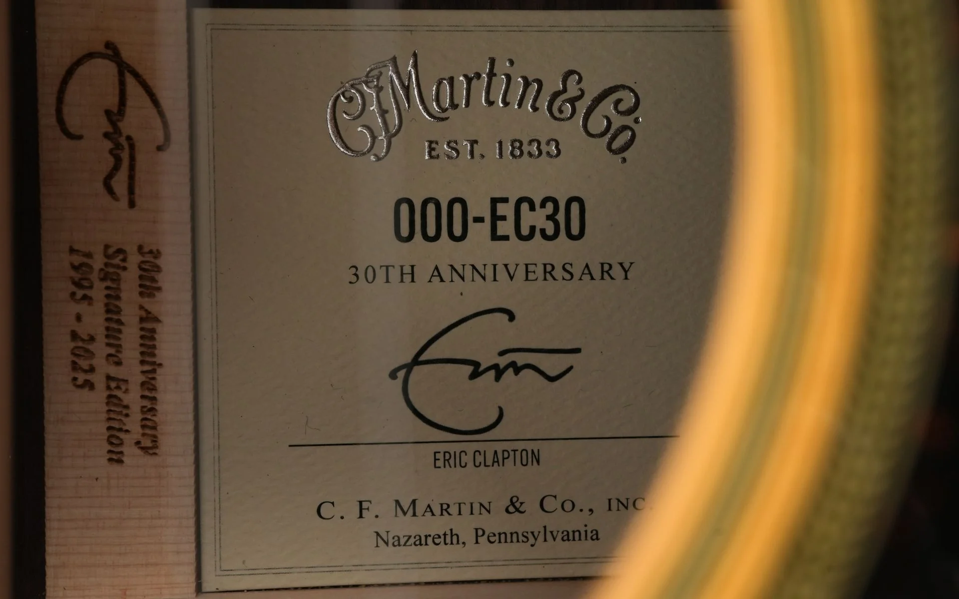 Martin 000-EC 30th Anniversary #2978266 - Image 11