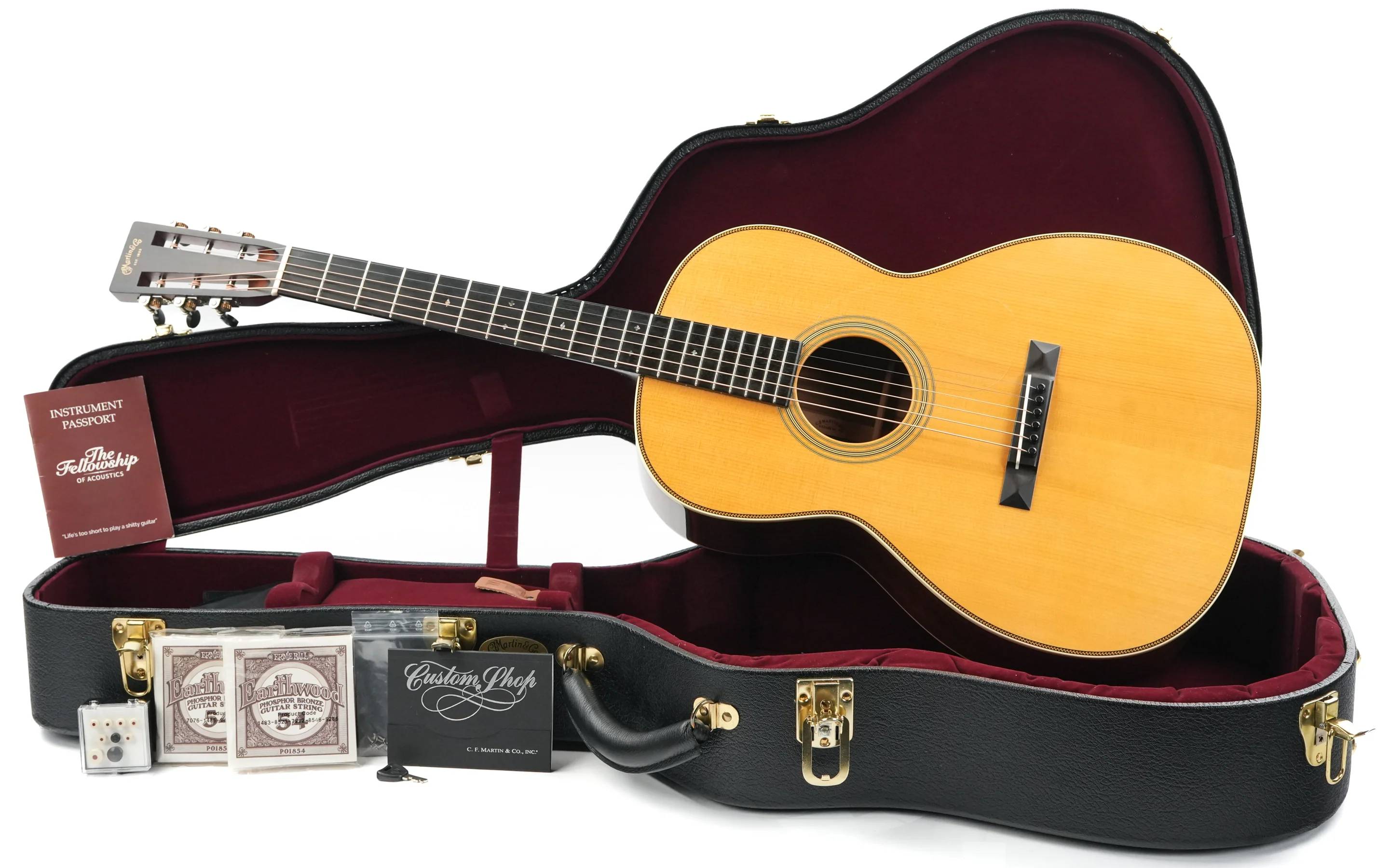 Martin 00028 VS Custom Shop 12 fret Adirondack Indian Rosewood 2021 - Image 3