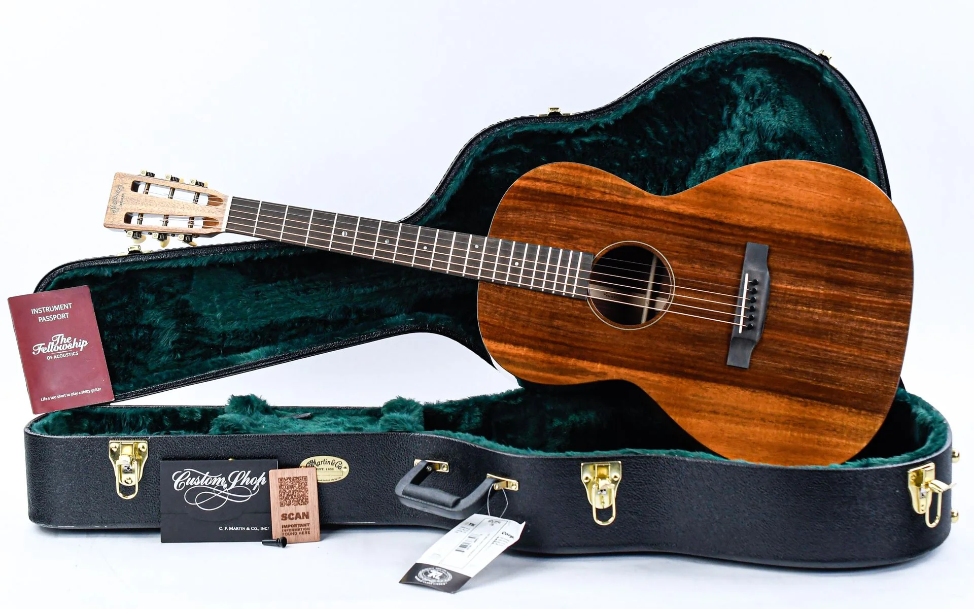 Martin Custom Shop 000 12 Fret Koa #2863127 - Image 3
