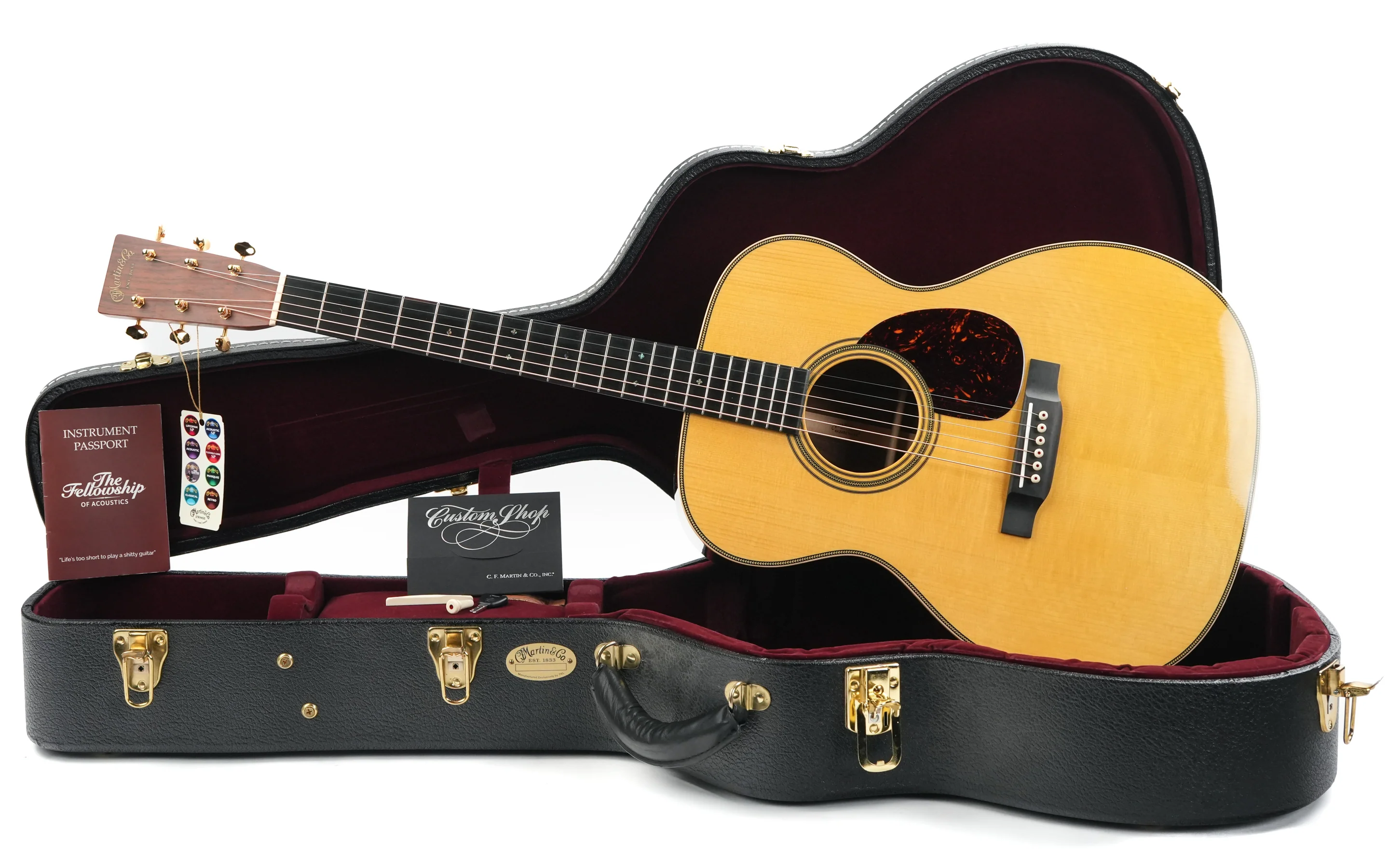 Martin Custom Shop 00028 Cocobolo Adirondack Spruce 2018 - Image 3