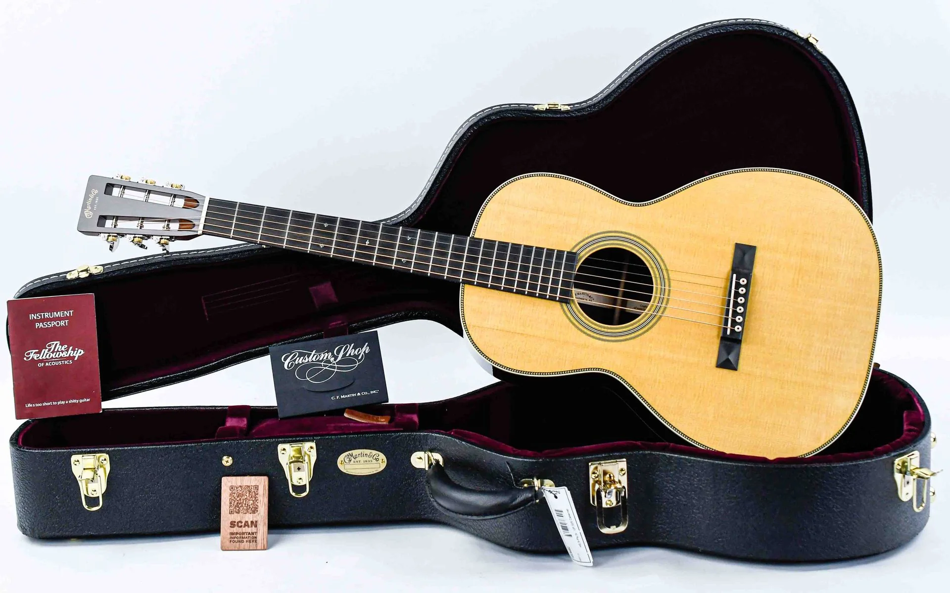 Martin Custom Shop 0028 12 Fret Vintage Spruce Rosewood #2865286 - Image 3