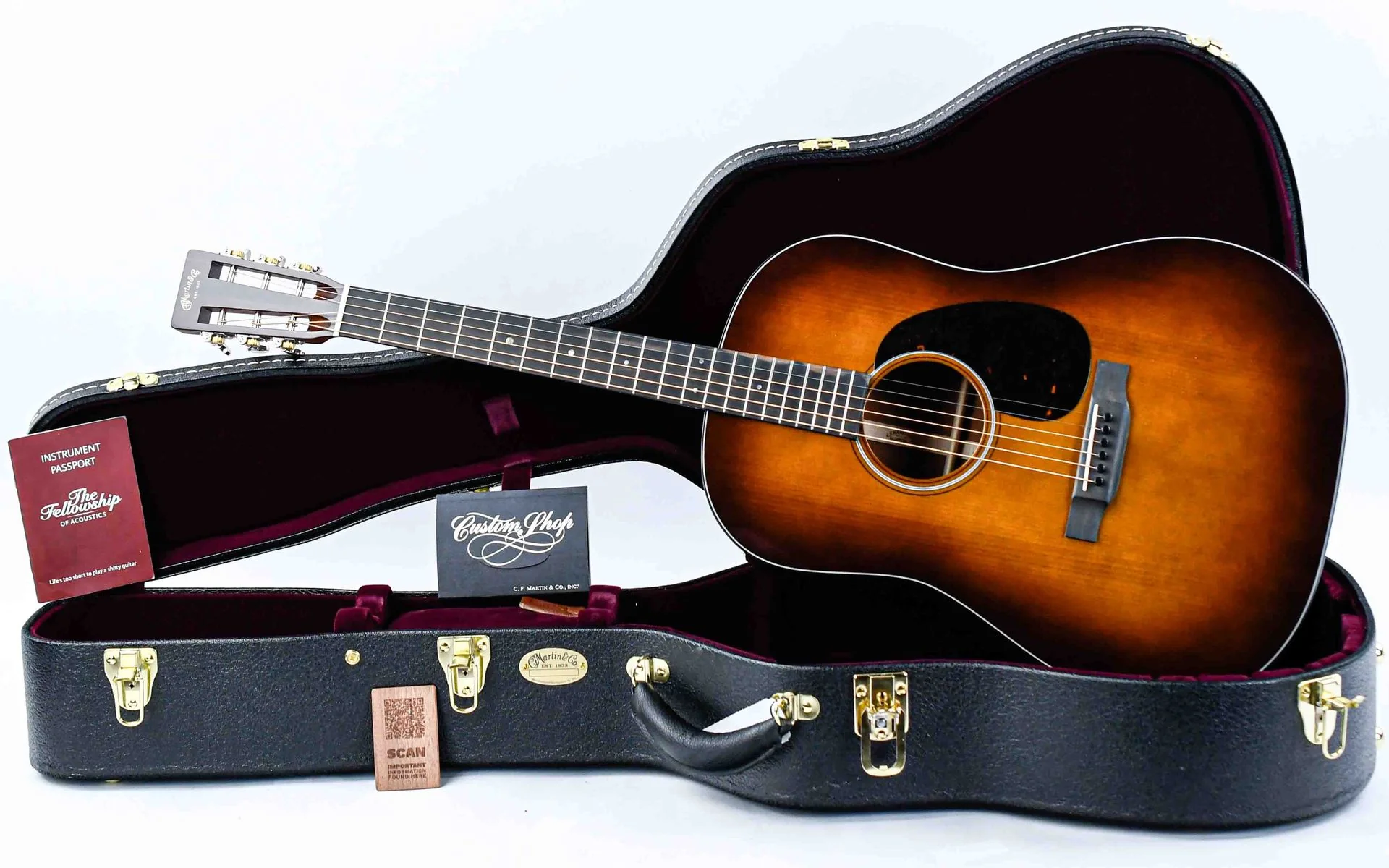 Martin Custom Shop D18S Golden Era 1933 Ambertone #2866732 - Image 3