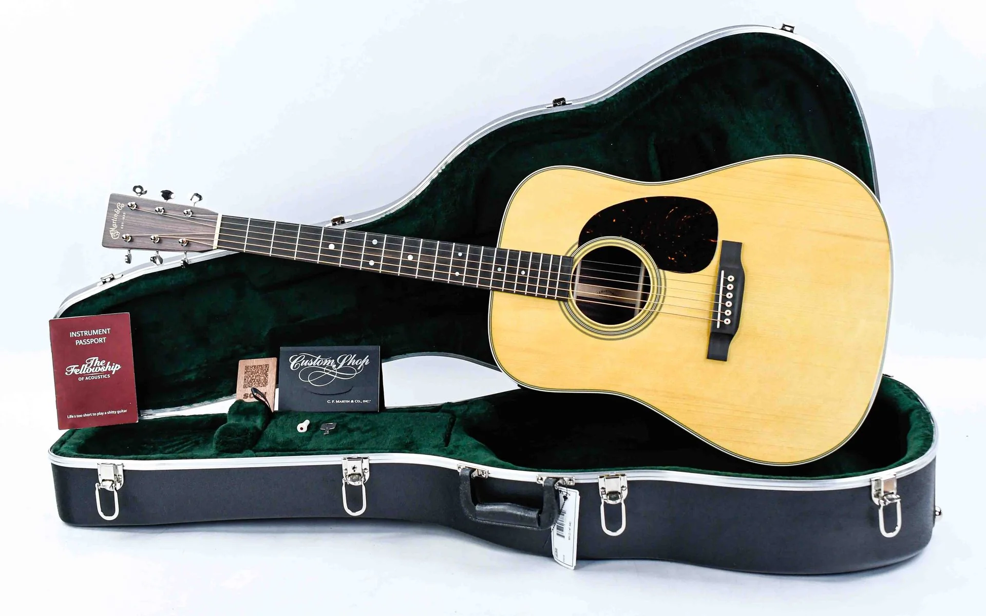 Martin Custom Shop D28 Adirondack Rosewood #2863129 - Image 3