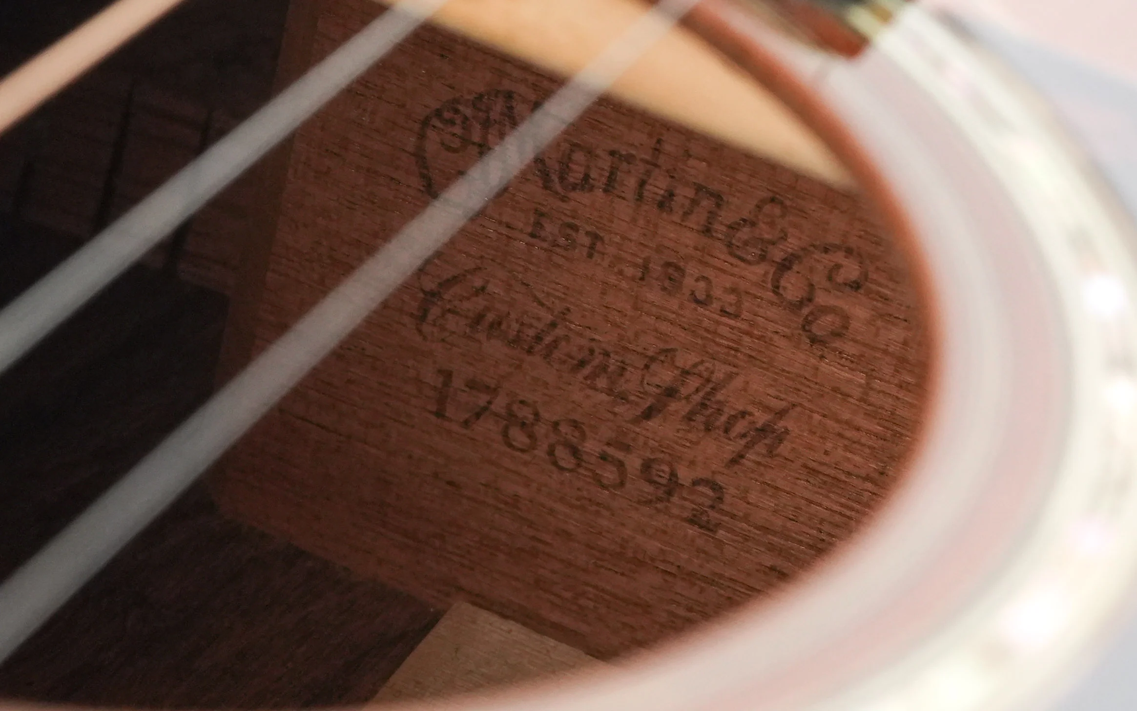 Martin Custom Shop D28 Bubinga Adirondack Spruce Ambertone 2014 - Image 11