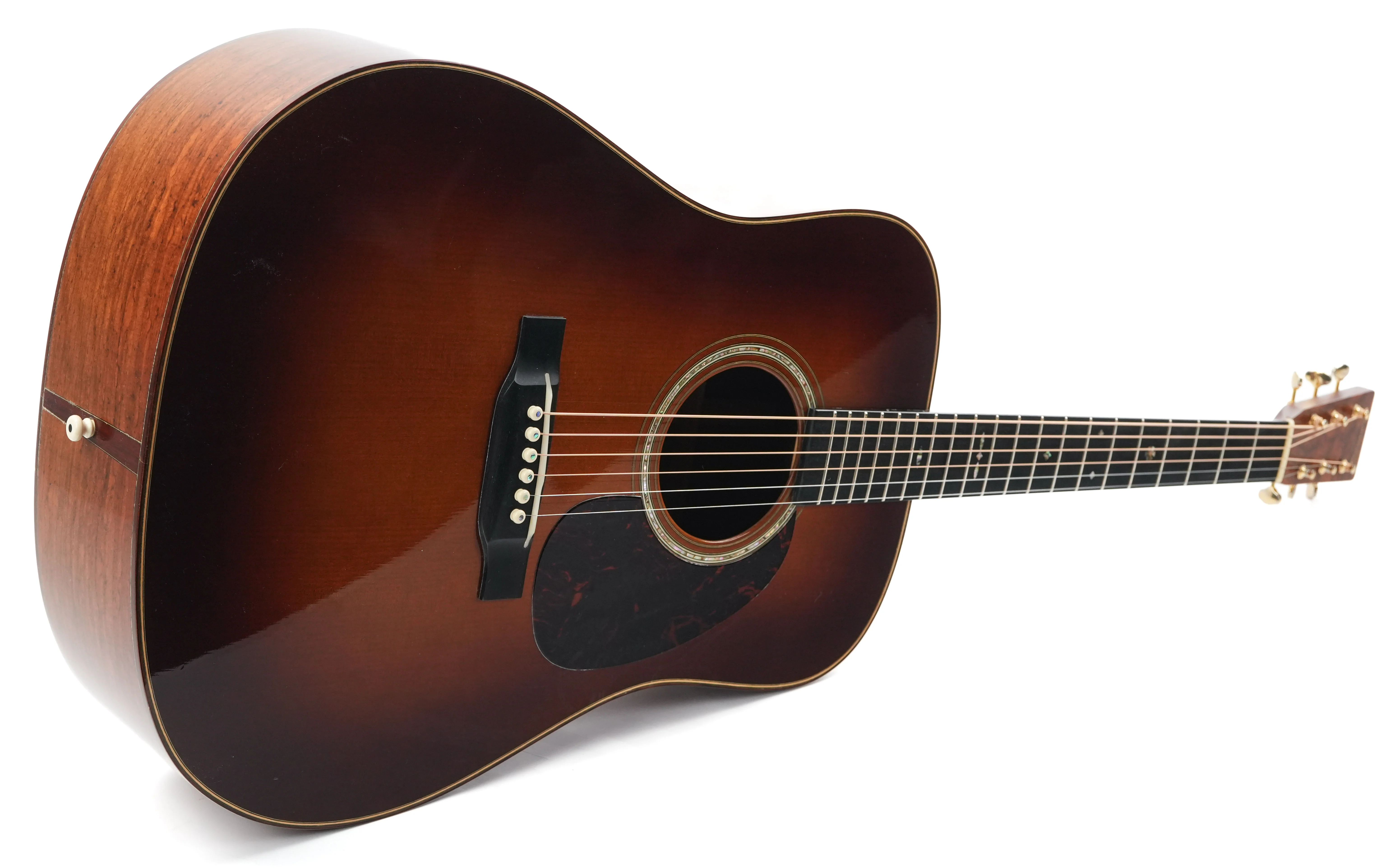 Martin Custom Shop D28 Bubinga Adirondack Spruce Ambertone 2014 - Image 12