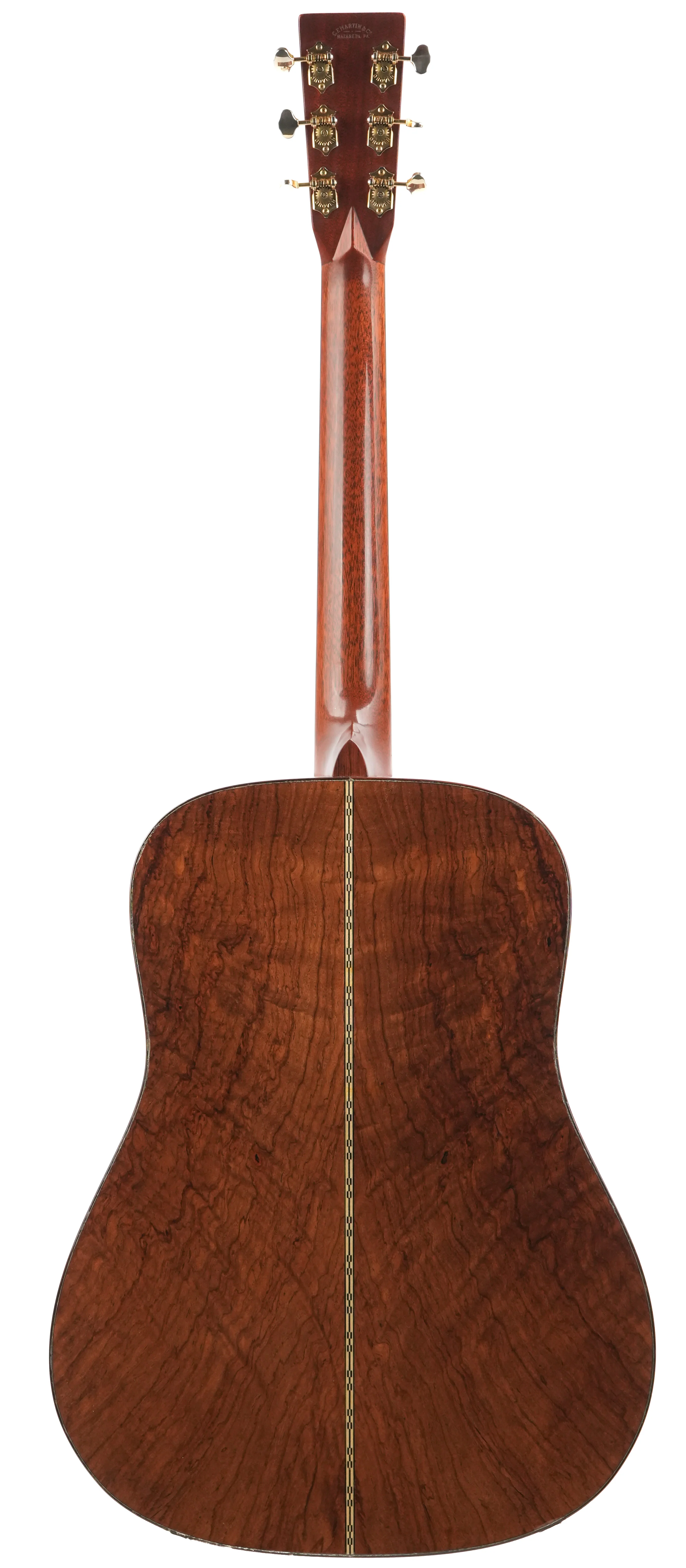 Martin Custom Shop D28 Bubinga Adirondack Spruce Ambertone 2014 - Image 4