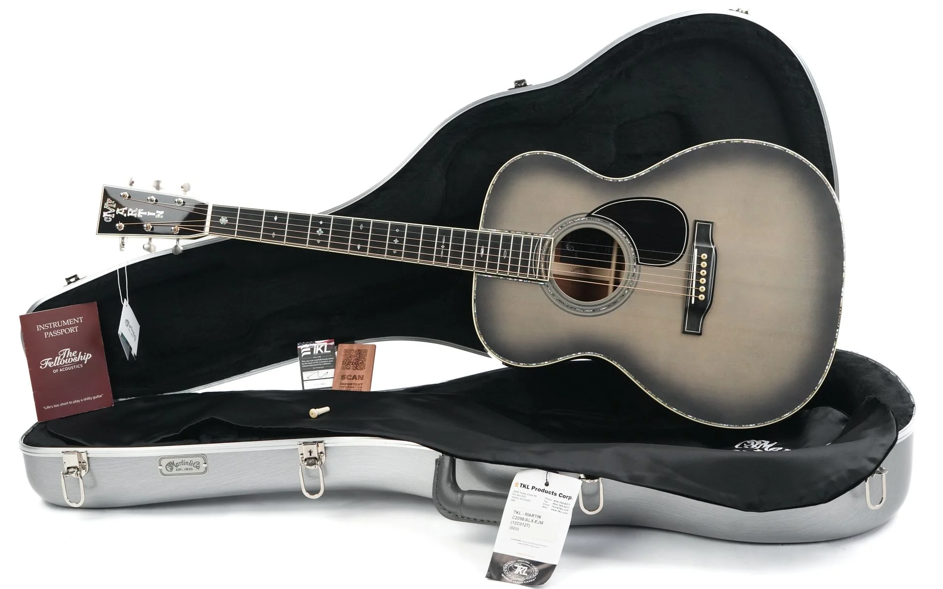 Martin Custom Shop John Mayer OM45 Platinum - Image 15