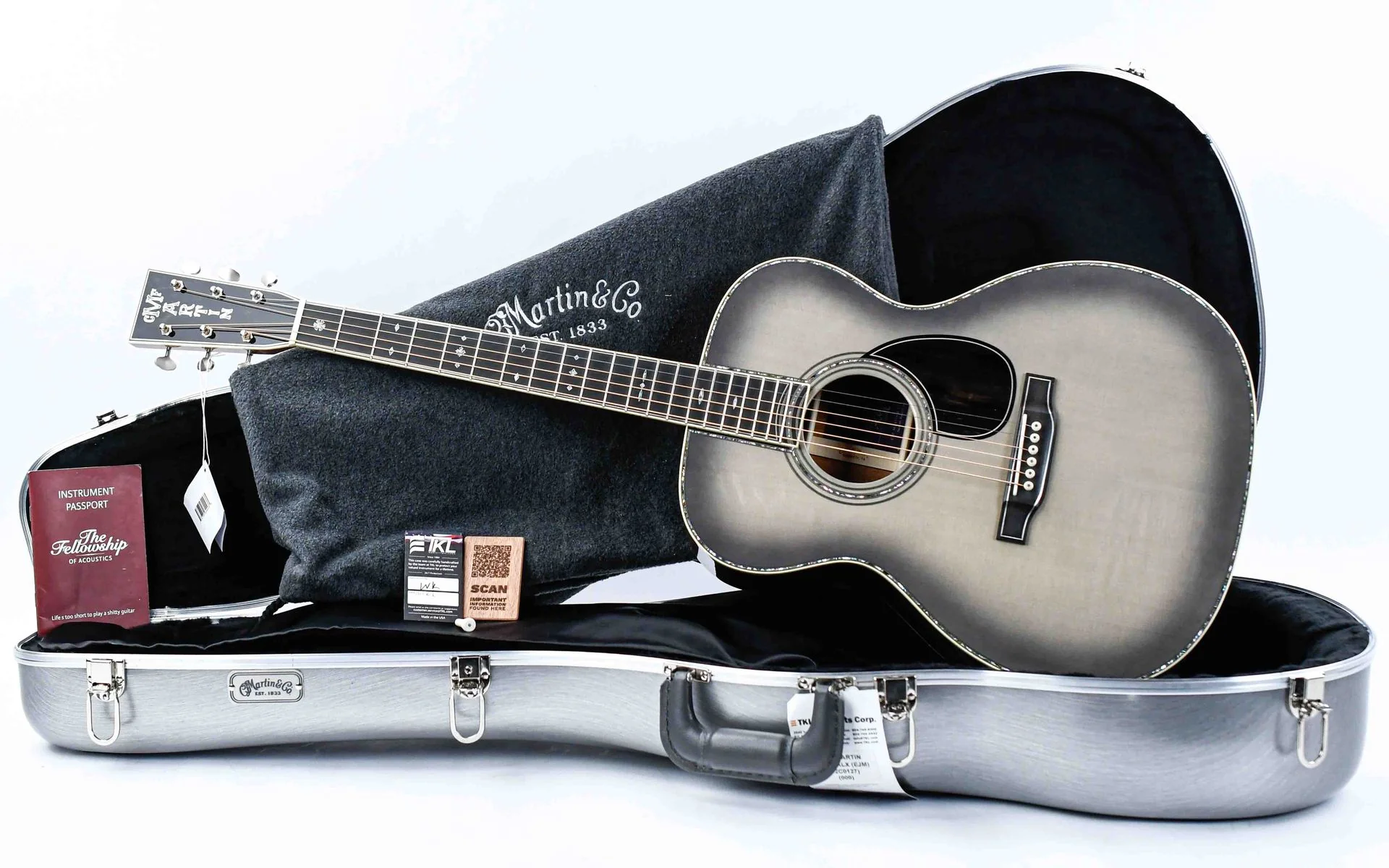 Martin Custom Shop John Mayer OM45 Platinum - Image 3