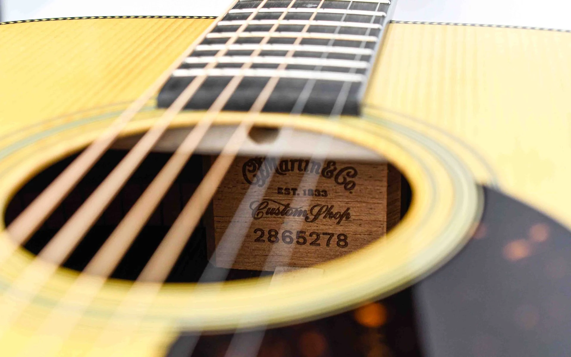 Martin Custom Shop OM28 Adirondack Rosewood #2865278 - Image 11