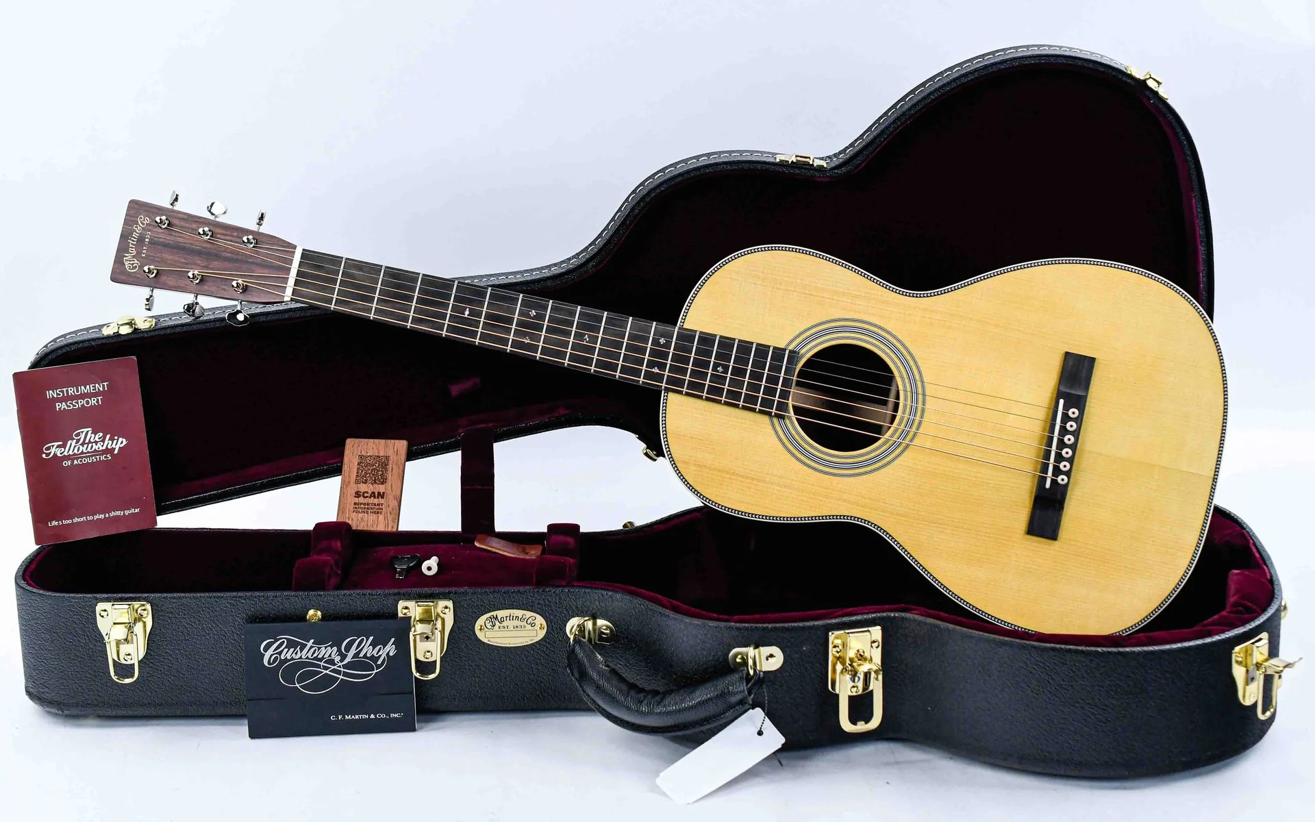 Martin Custom Shop Size 2 Adirondack Rosewood #2863124 - Image 3