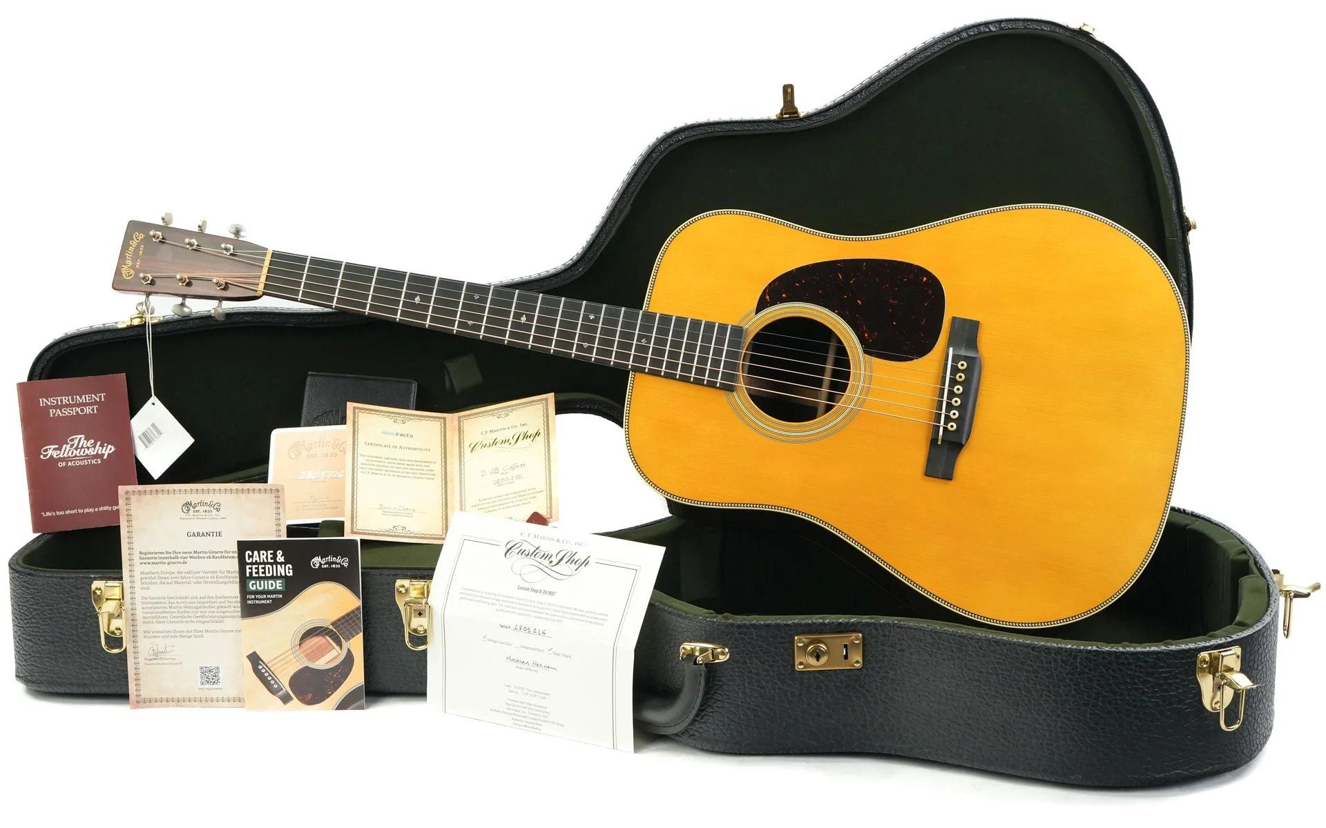 Martin D28 Authentic 1937 Expert Stage 1 Aging 2023 - Image 3