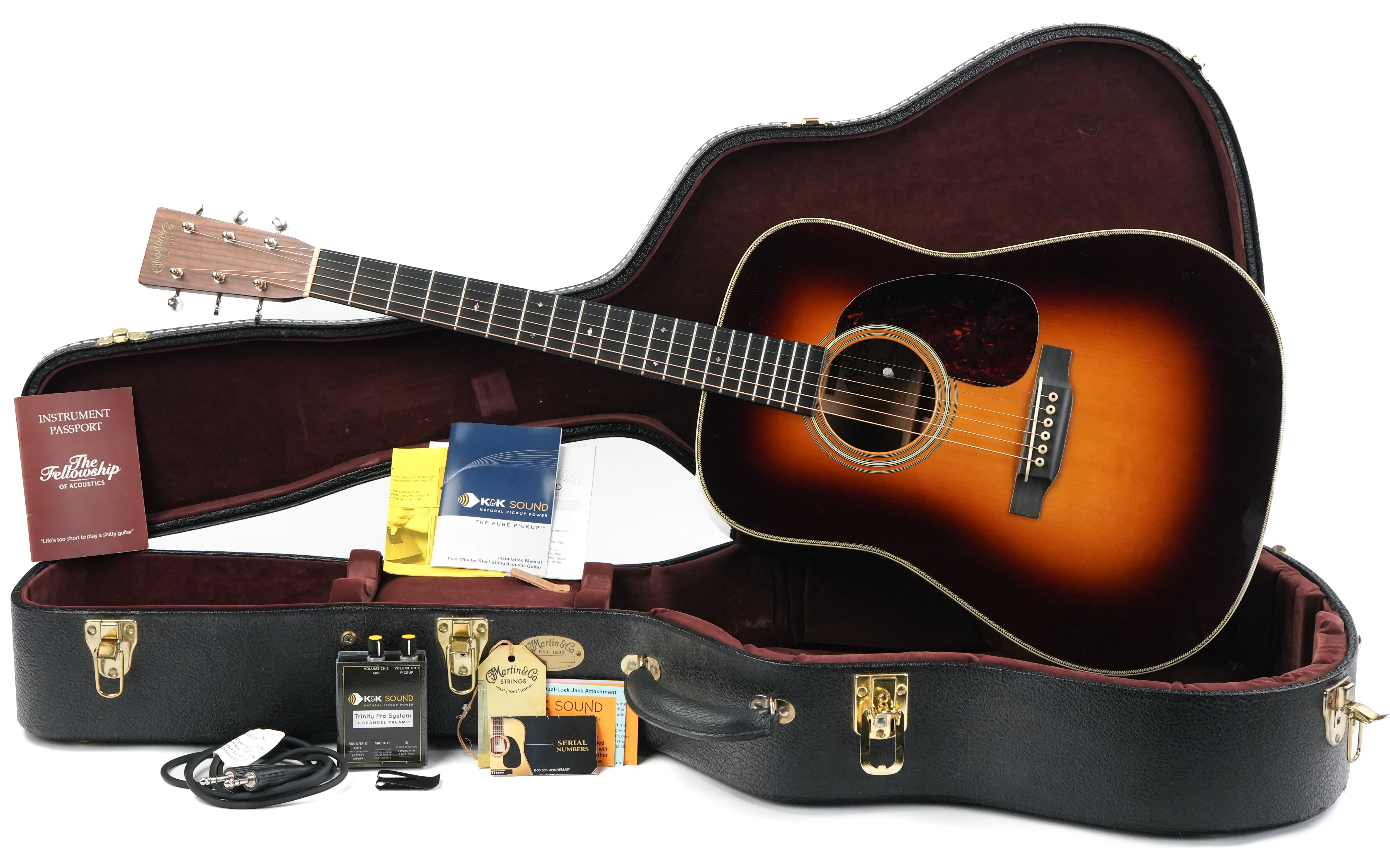 Martin D28 Marquis Sunburst 2015 - Image 3
