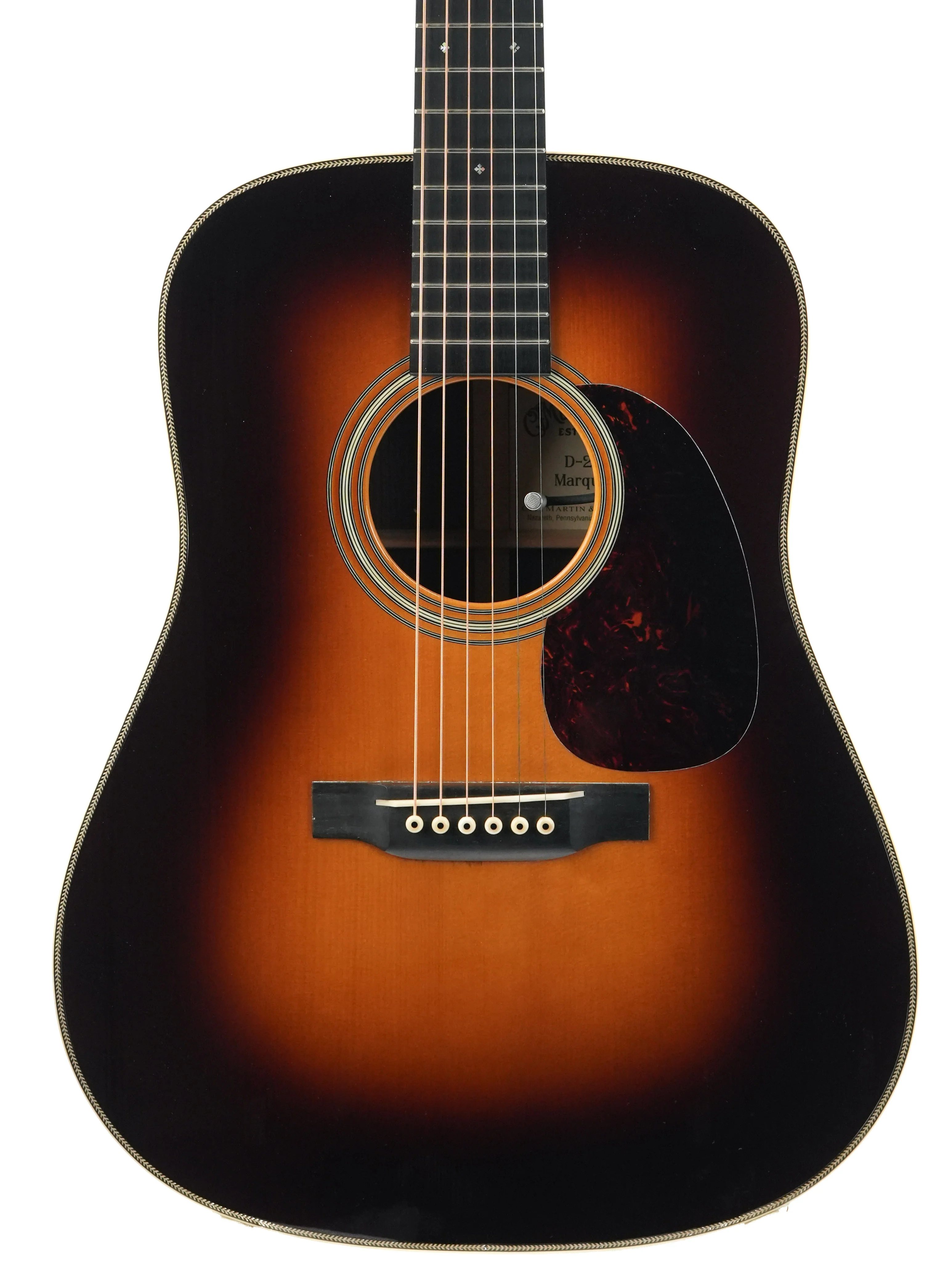 Martin D28 Marquis Sunburst 2015 - Image 5