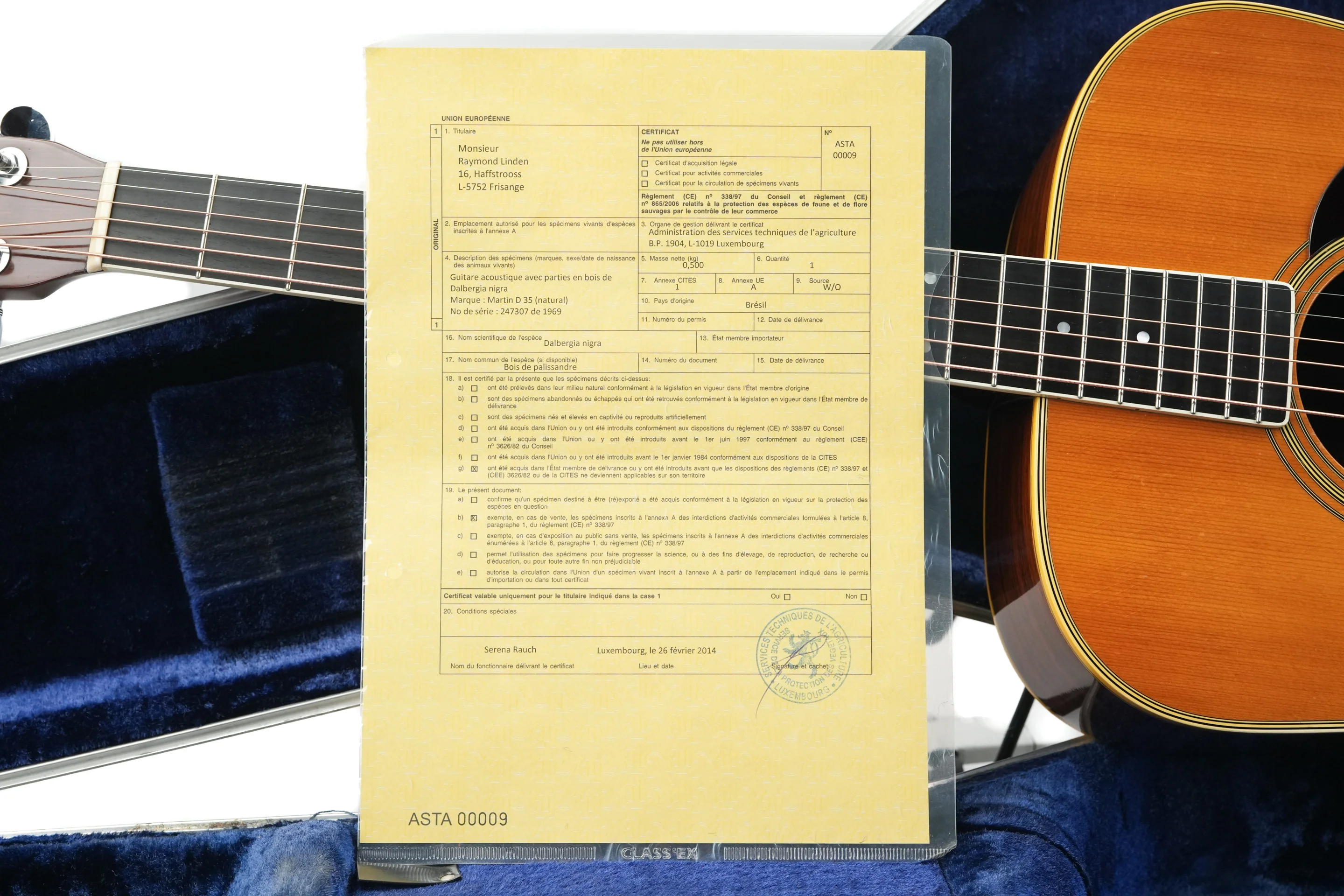 Martin D35 Brazilian Rosewood #247307 1969 - Image 14