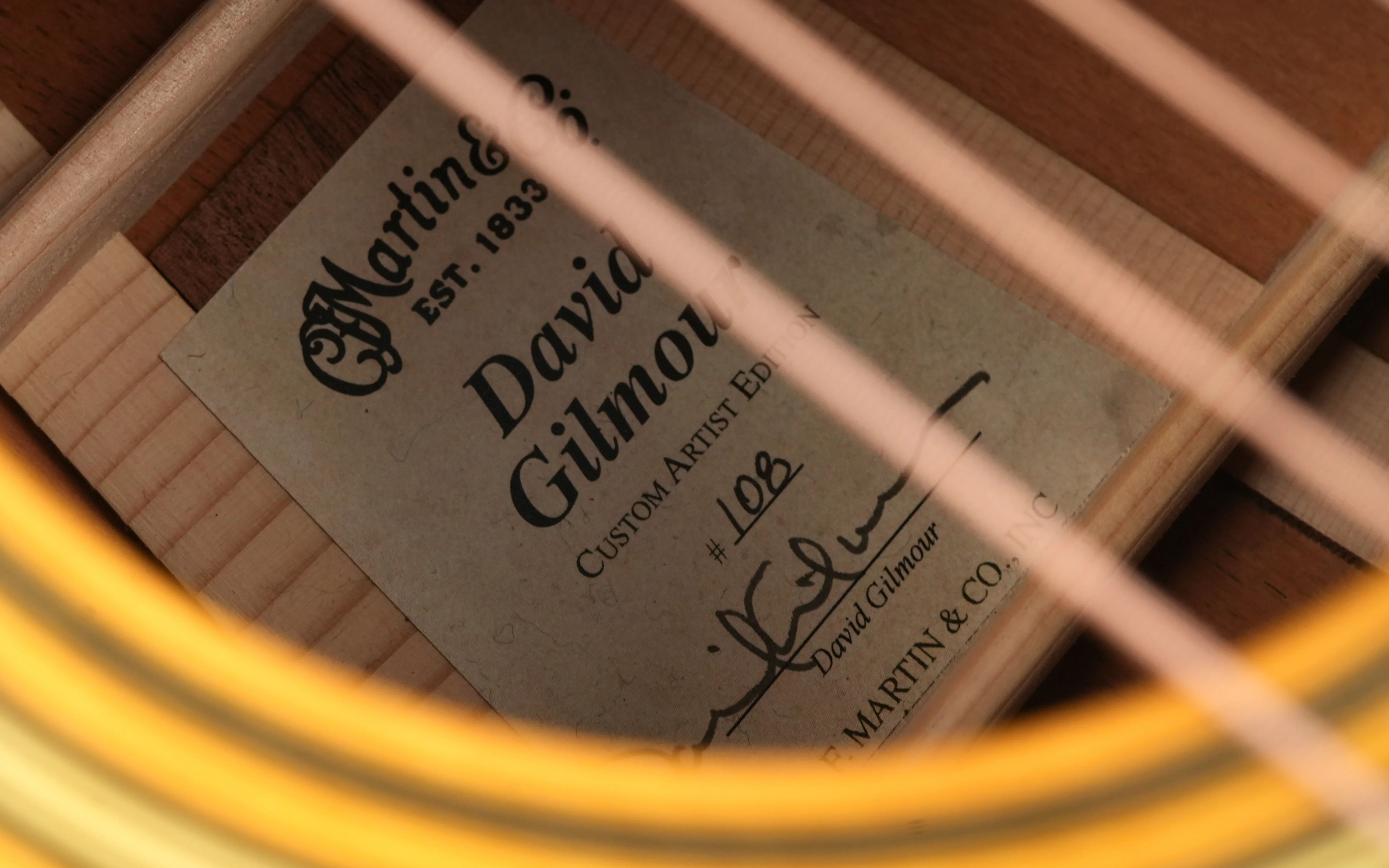 Martin D35 David Gilmour Set 6 And 12 String 2021 - Image 12