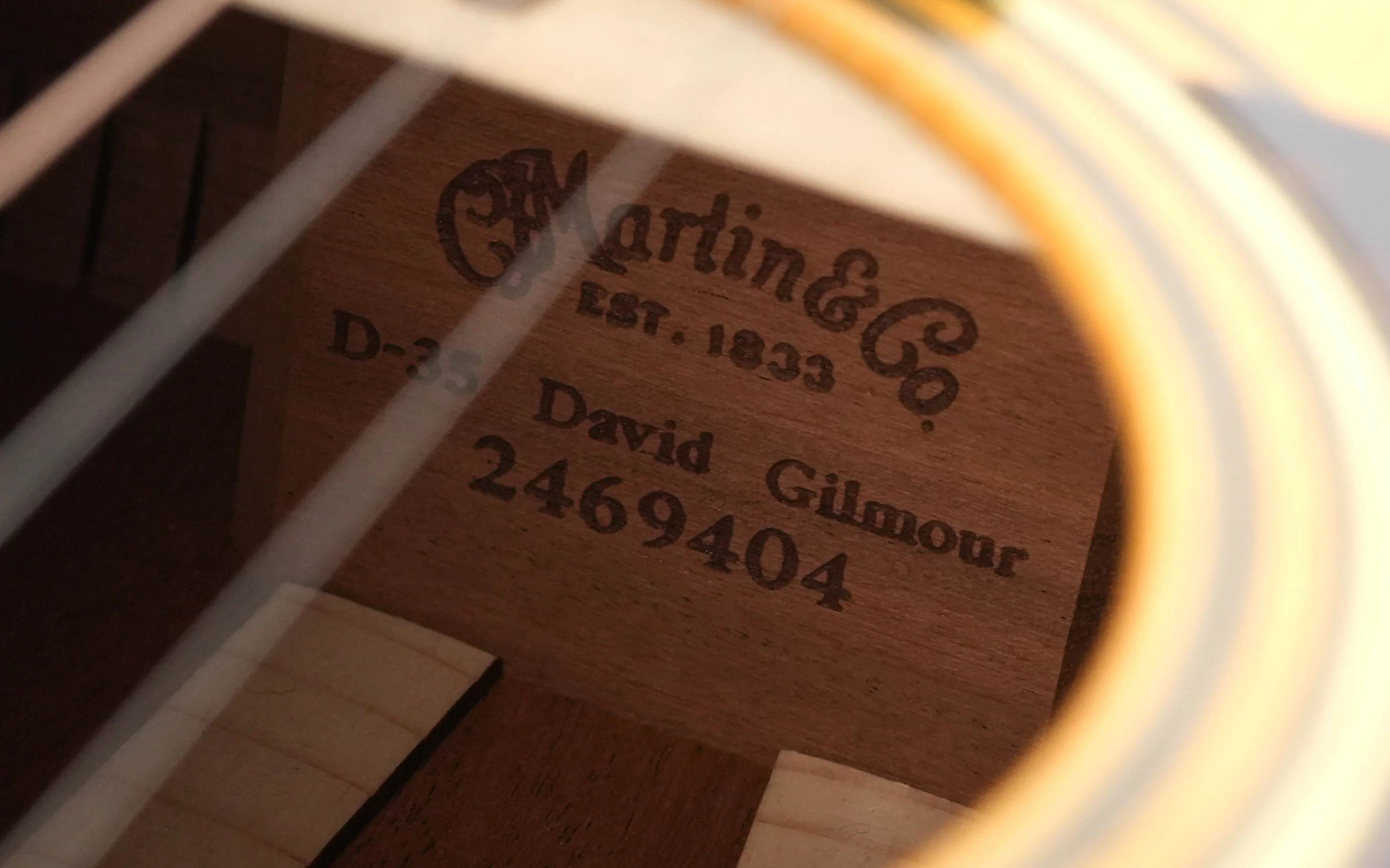 Martin D35 David Gilmour Set 6 And 12 String 2021 - Image 13