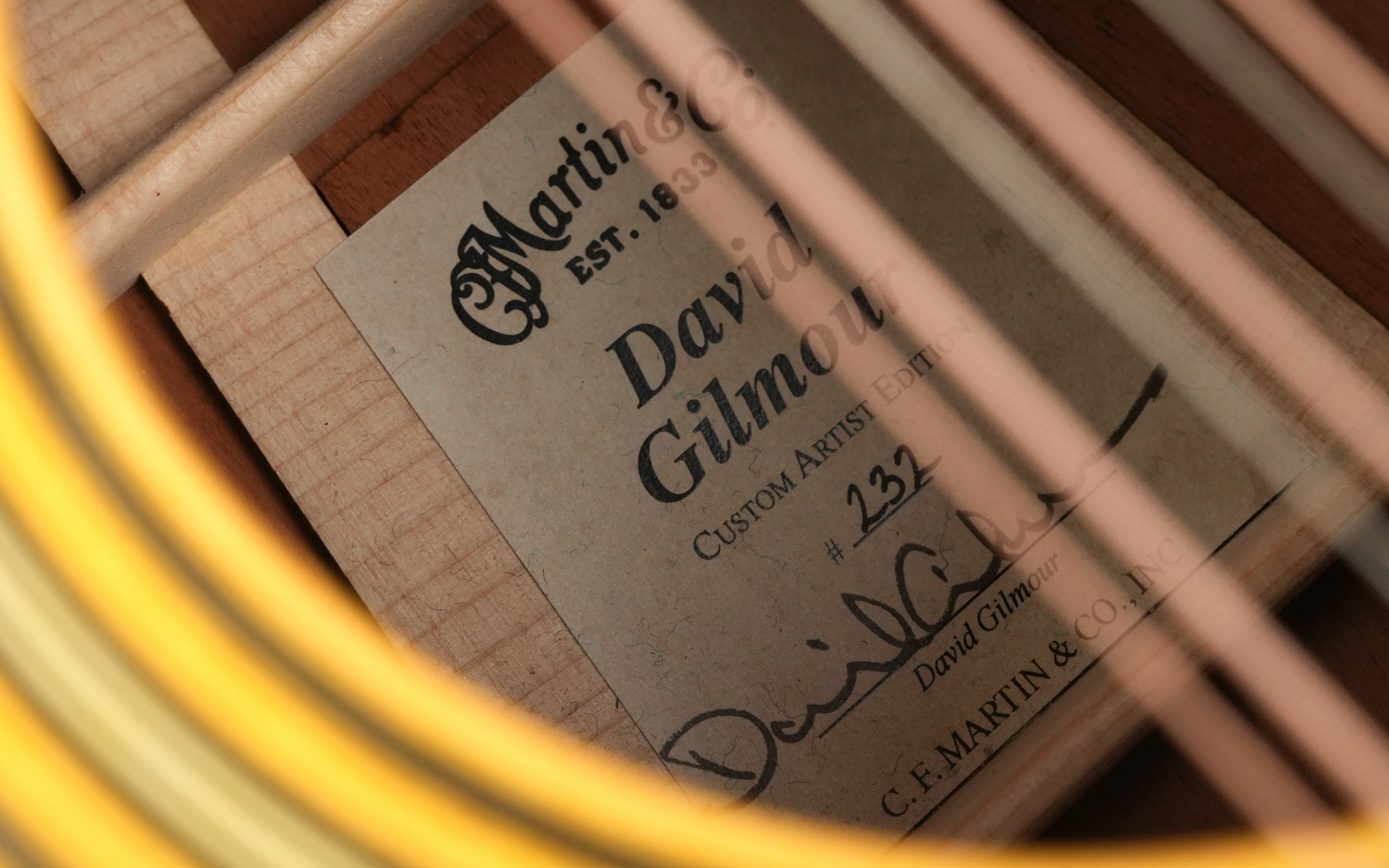 Martin D35 David Gilmour Set 6 And 12 String 2021 - Image 23