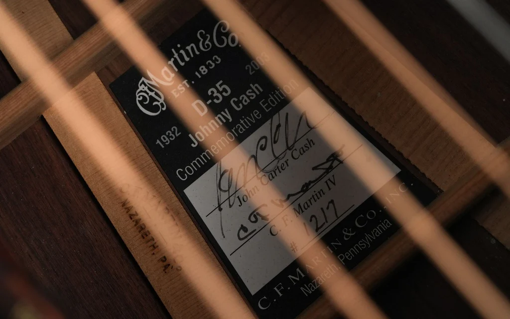 Martin D35 Johnny Cash Commemorative Edition 2021 - Image 11