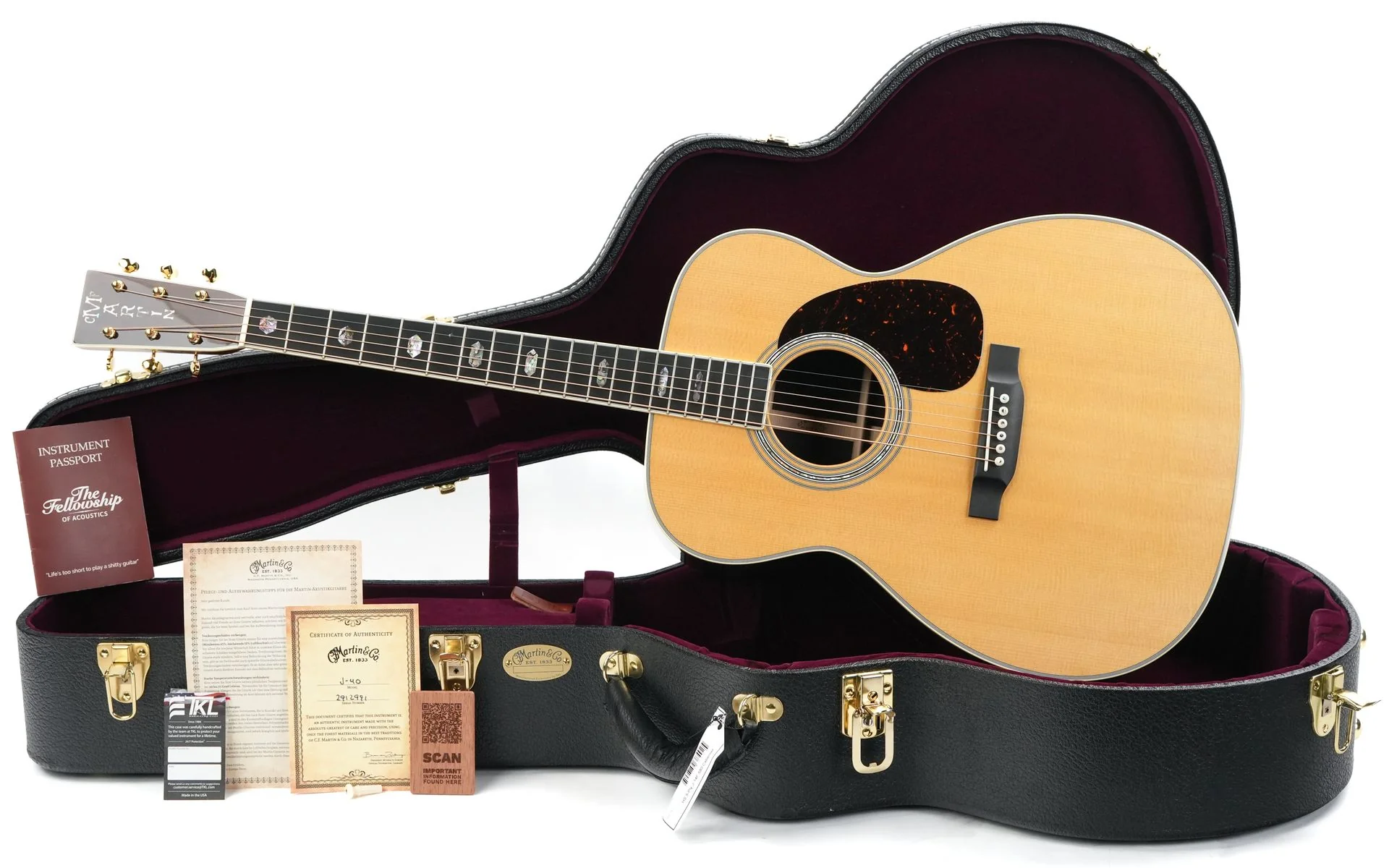 Martin J40 Rosewood Spruce Refresh 2024 - Image 3