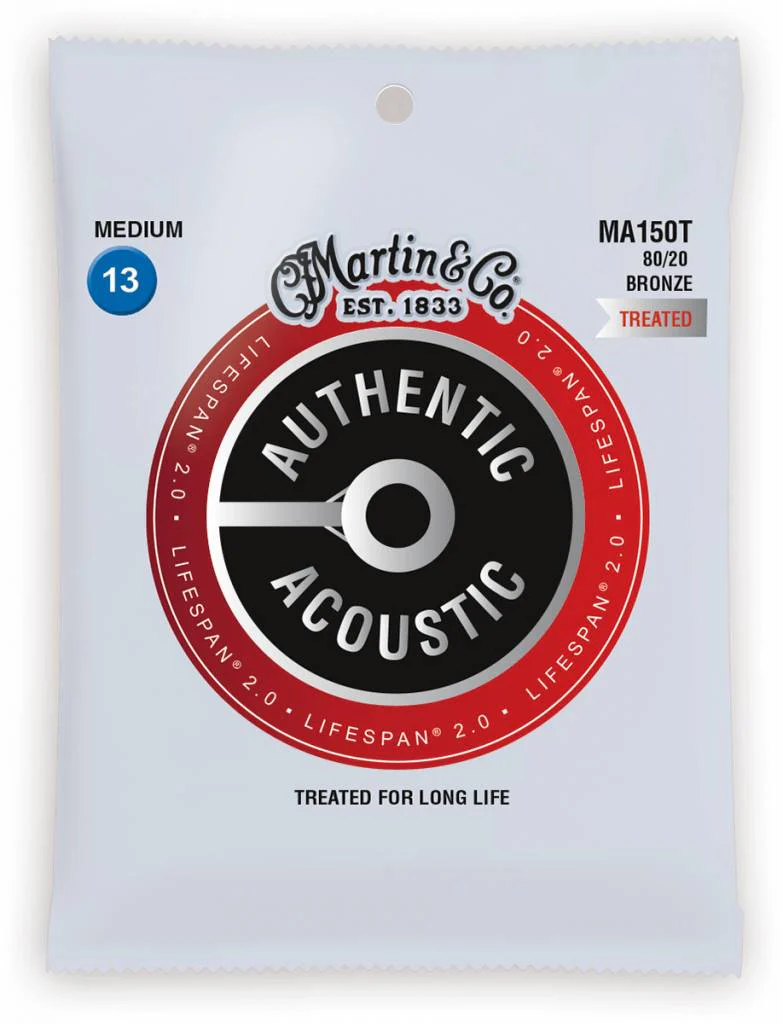 Martin MA150T Authentic Treated 80/20 Bronze Medium 13-56