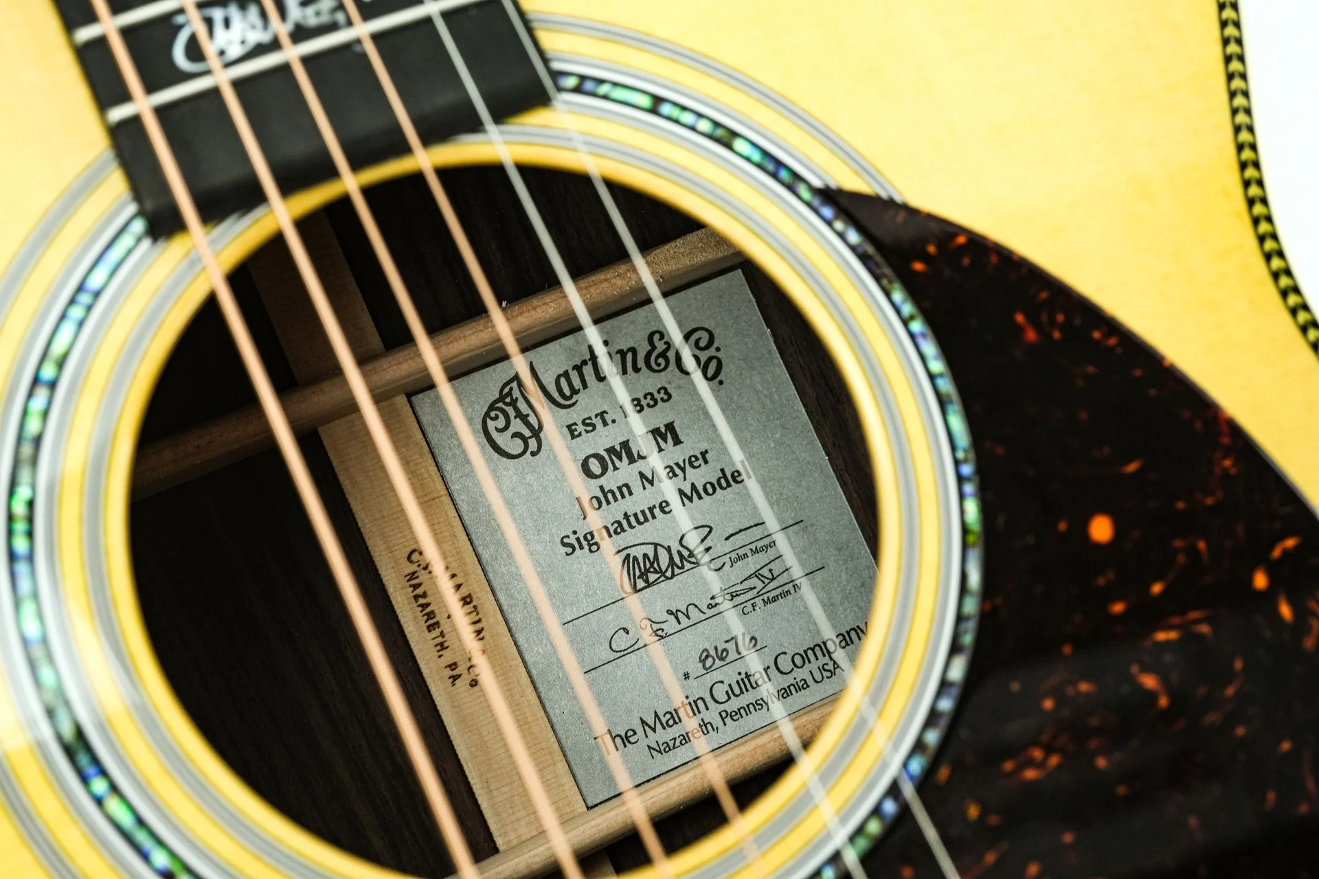Martin OMJM John Mayer Signature - Image 11