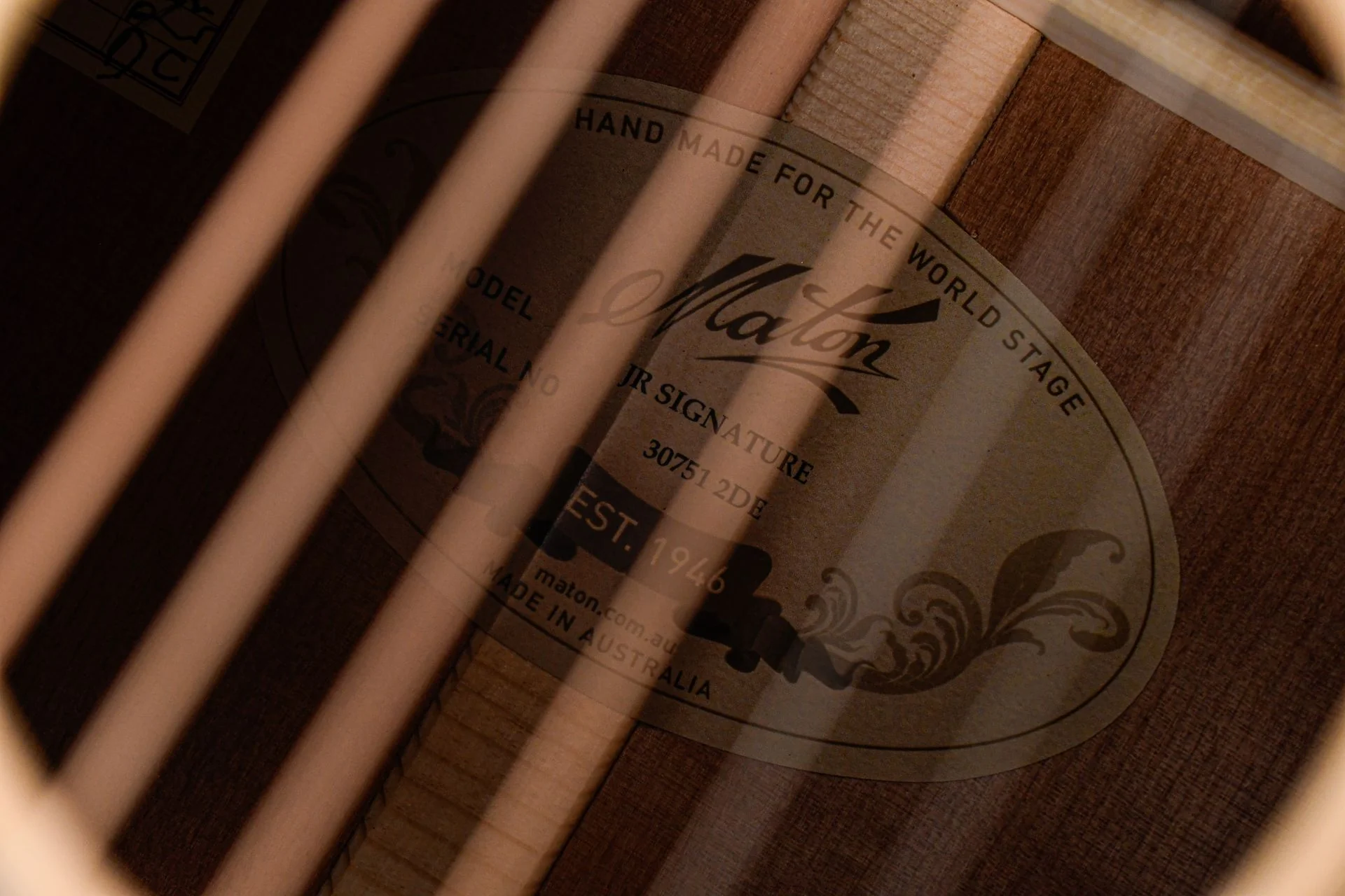Maton EBG808C Signature Joe Robinson - Image 11