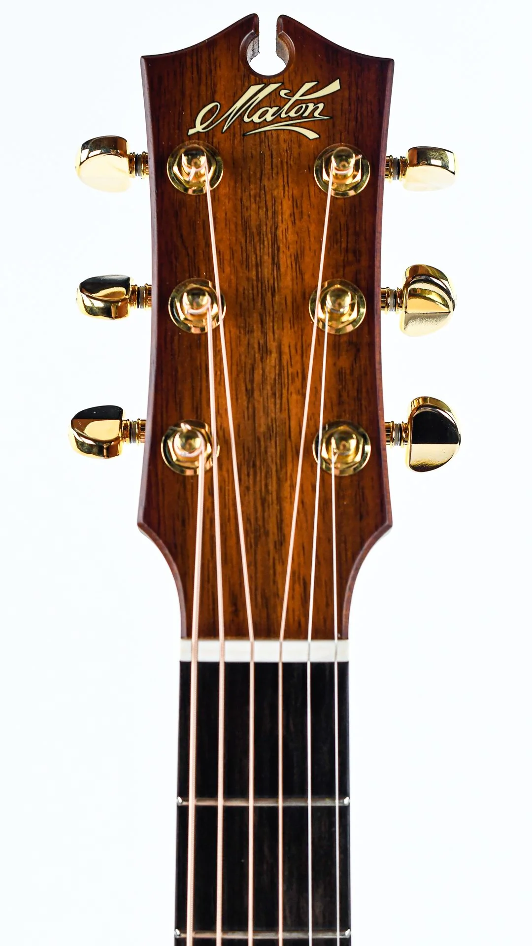 Maton EBG808c Vintage Amber Burst Satin Nashville Cutaway - Image 2