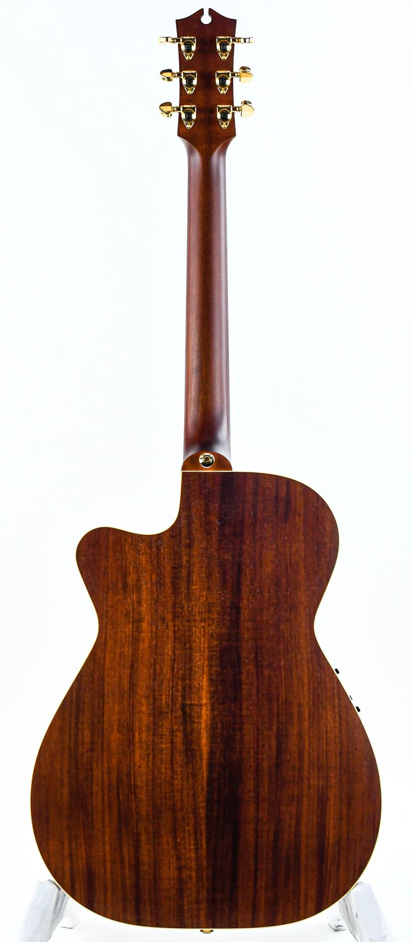 Maton EBG808c Vintage Amber Burst Satin Nashville Cutaway - Image 4