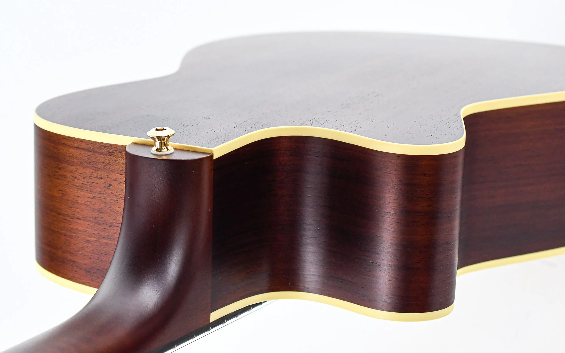 Maton EBG808c Vintage Amber Burst Satin Nashville Cutaway - Image 9
