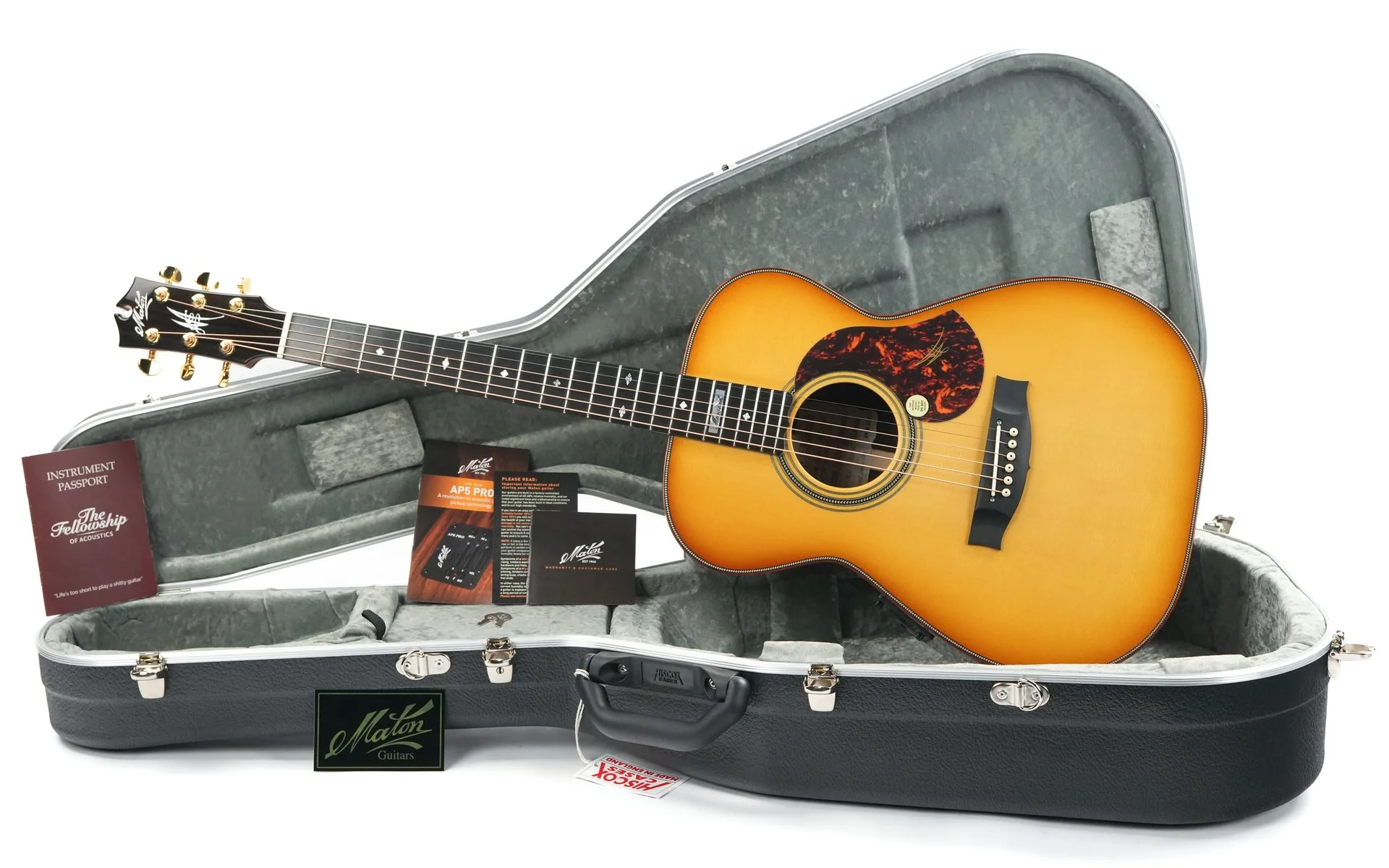 Maton Messiah EM100 808 Sunburst - Image 3