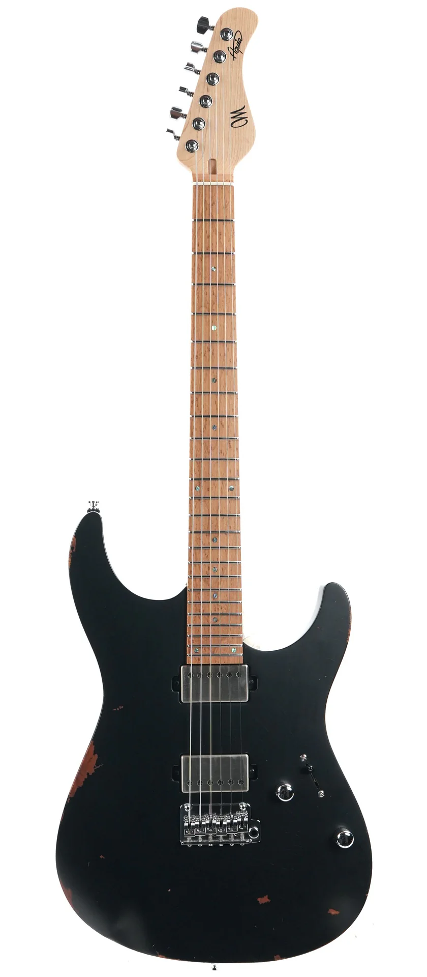 Mayones Aquila Aged V24 S 6 Monolith Black Nitro